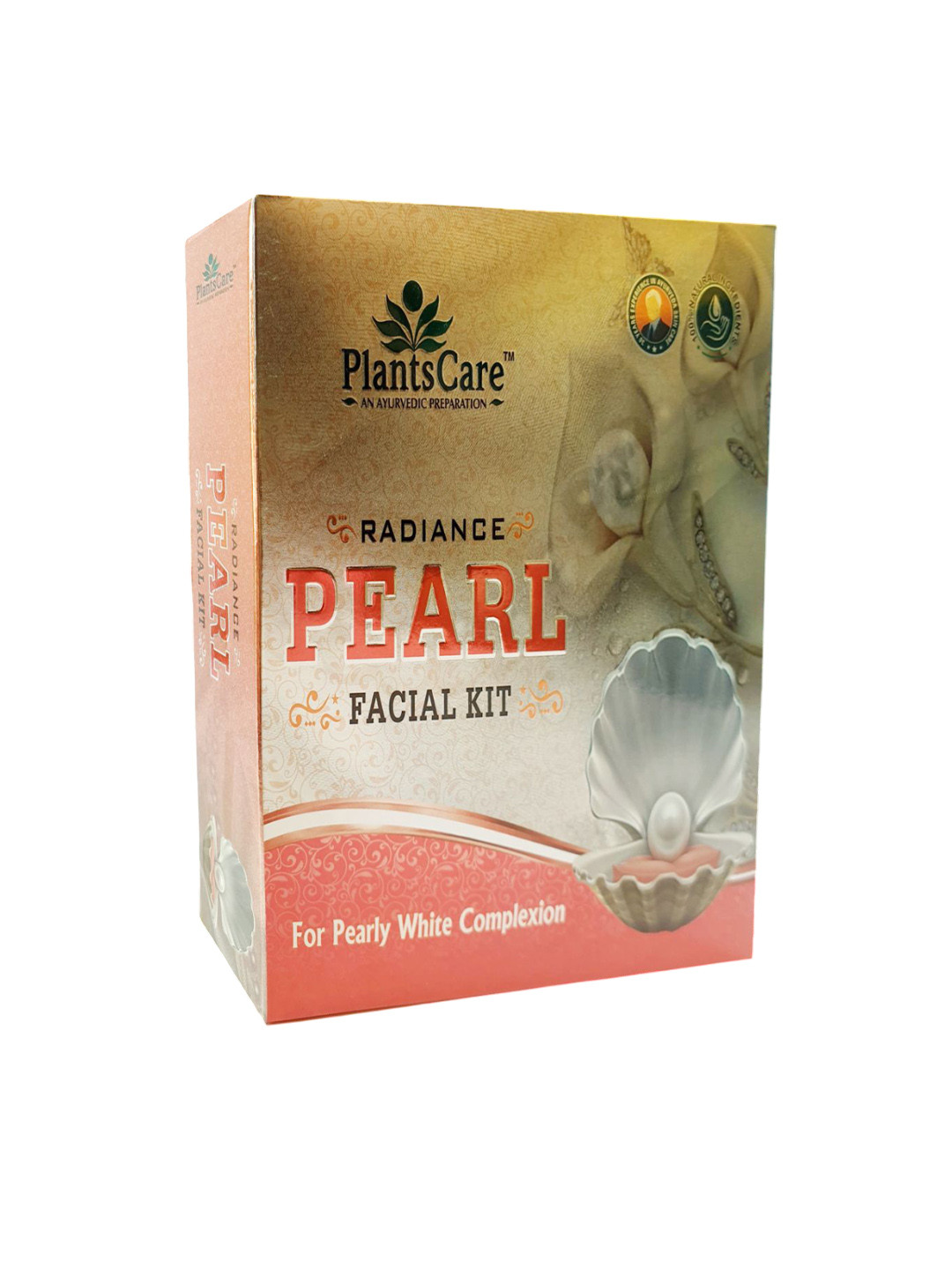 PlantsCare Radiance Pearl Facial Kit - 100 g
