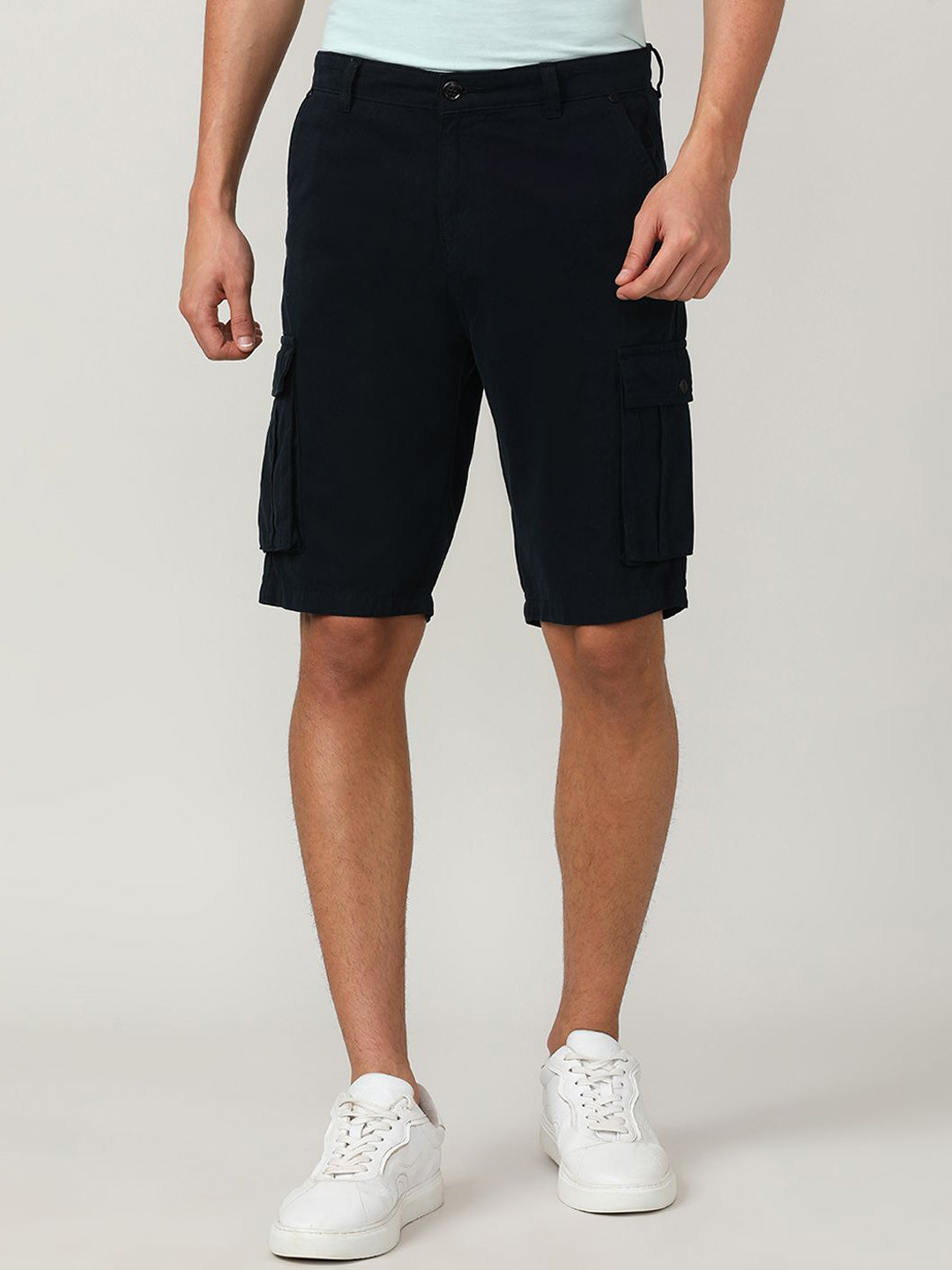 Urban Dog Men Regular Fit Cargo Shorts