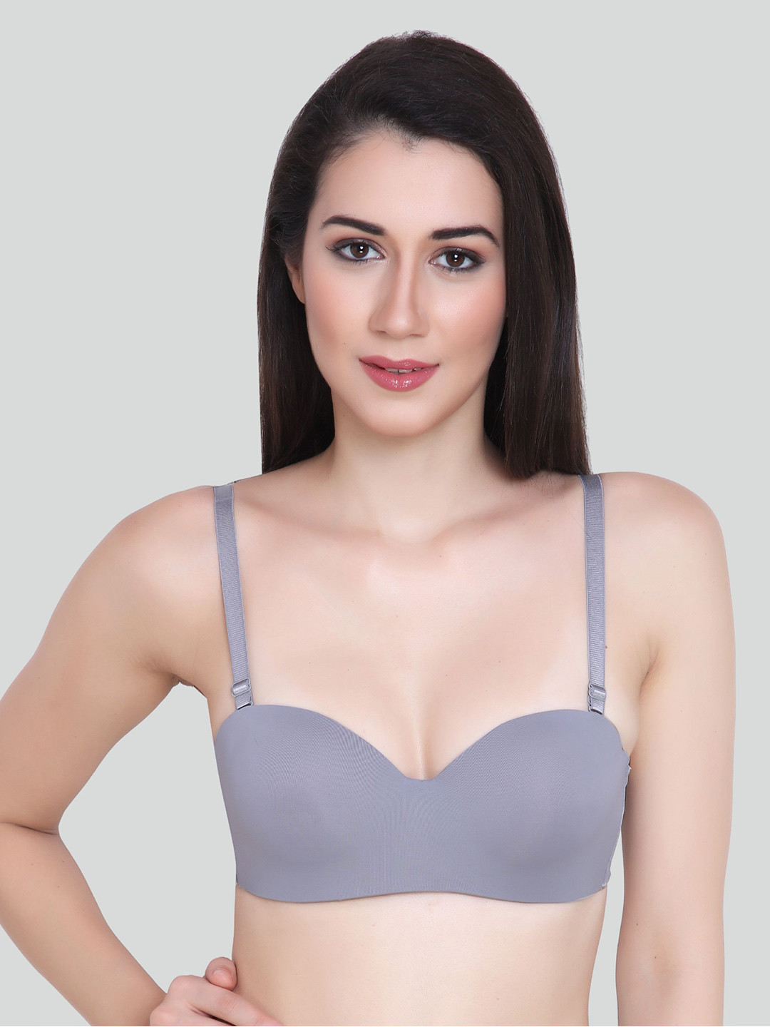 Glamoras Women Push-Up Medium Coverage Underwired Lightly Padded Seamless Bra