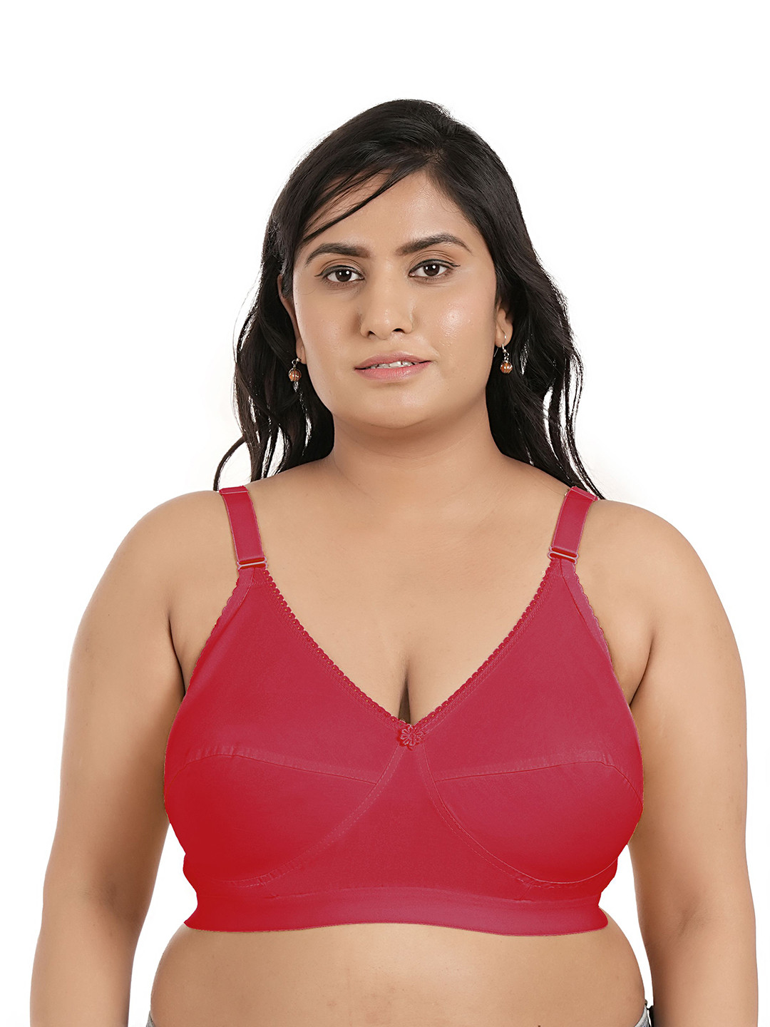 Elina Women Full Coverage Cut and Sew Non Padded Everyday Bra