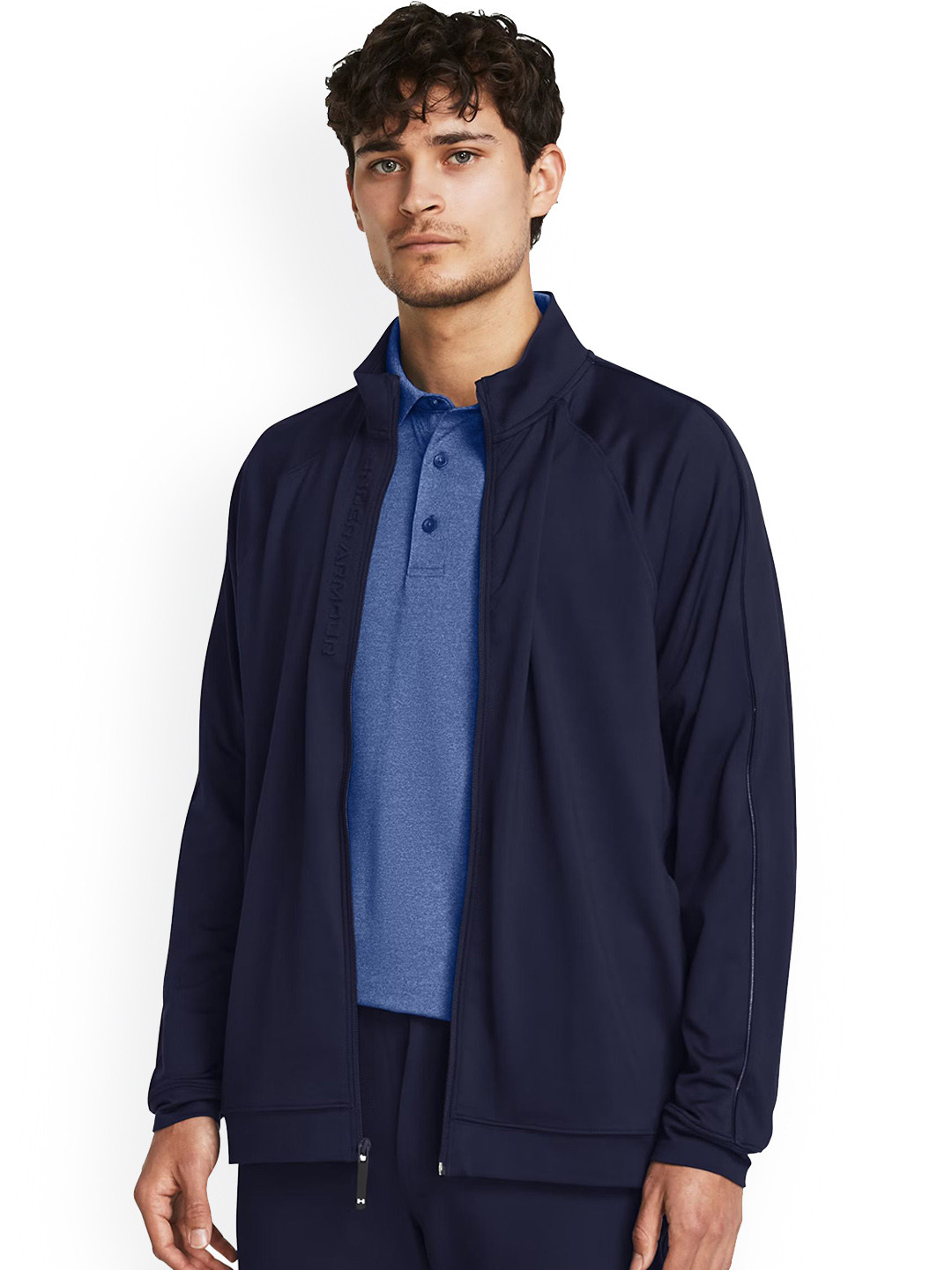 UNDER ARMOUR Men Storm Midlayer Solid Full Zip Jacket