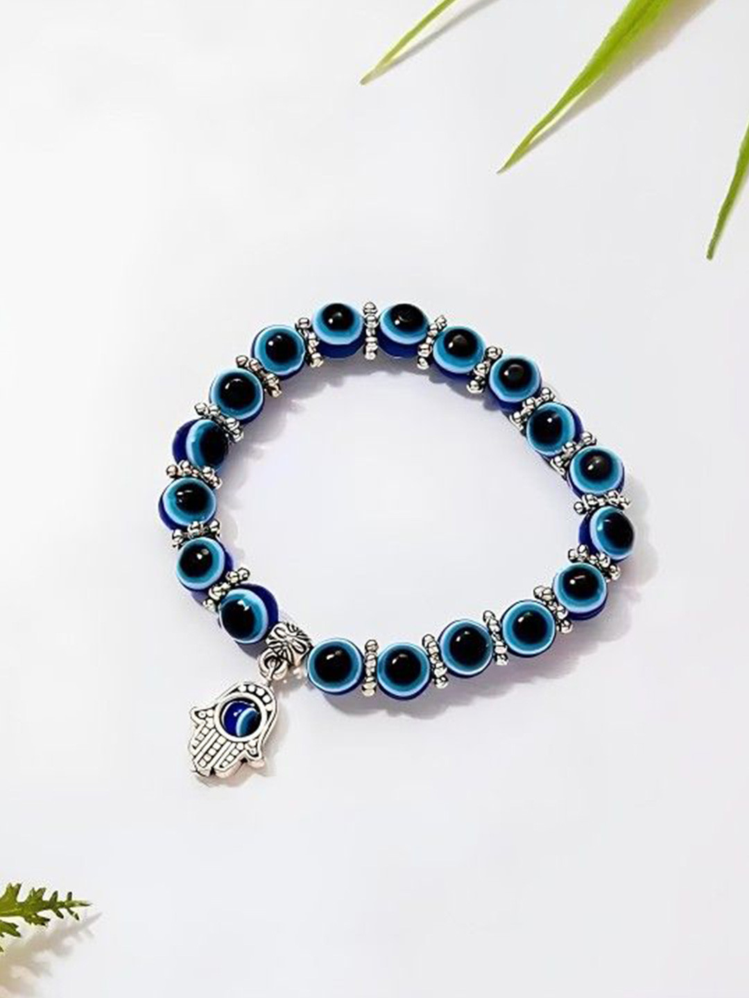 PASU FASHION Elasticated Evil Eye Bracelet