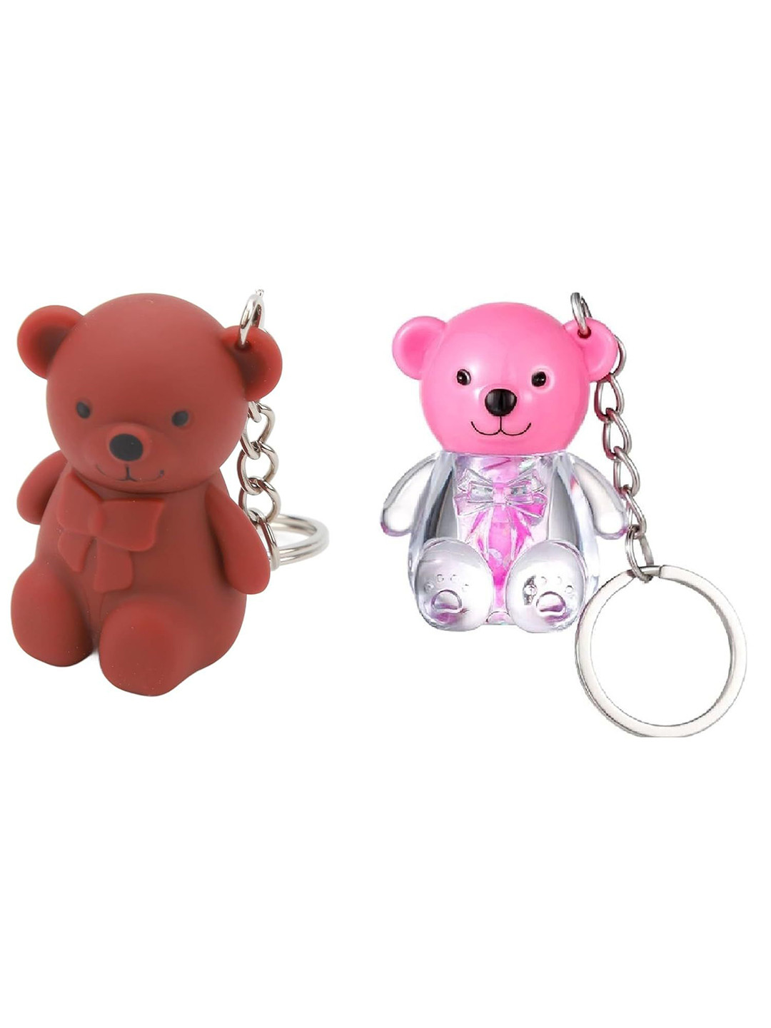 VBA Set Of 2 Keychain Bear Lipstick & Lip Gloss - 4.5 ml Each
