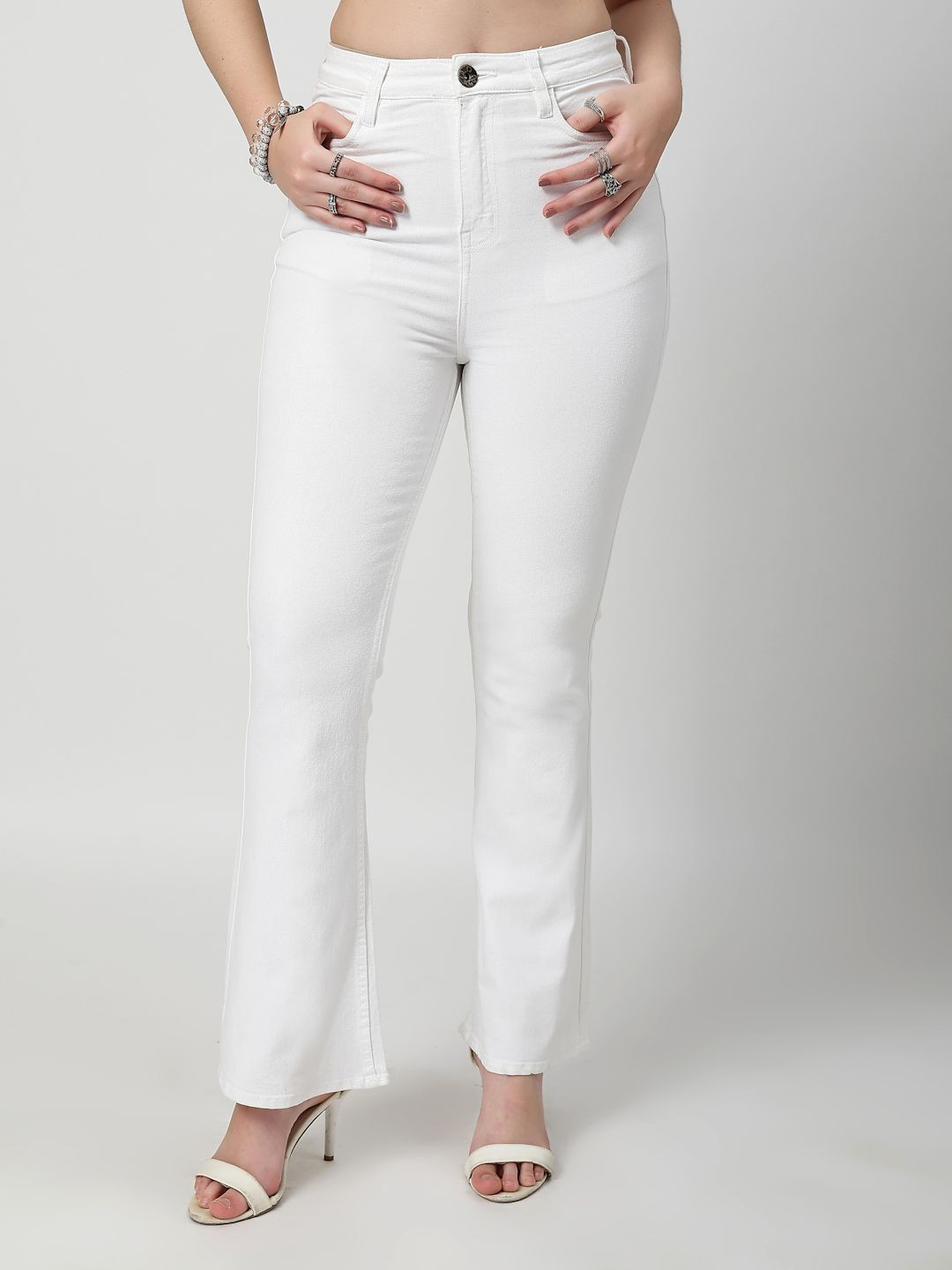 COSMIC Women Bootcut Stretchable Jeans