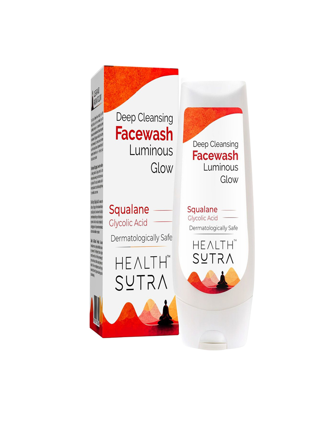 HEALTH SUTRA Luminous Glow Deep Cleansing Face Wash With Glycolic Acid - 100 ml