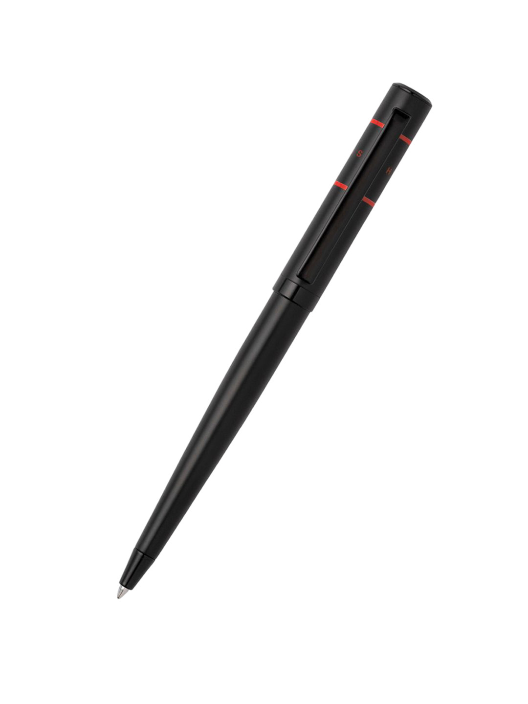 Hugo Boss Brass Ribbon Matrix Redline Ballpoint Pen