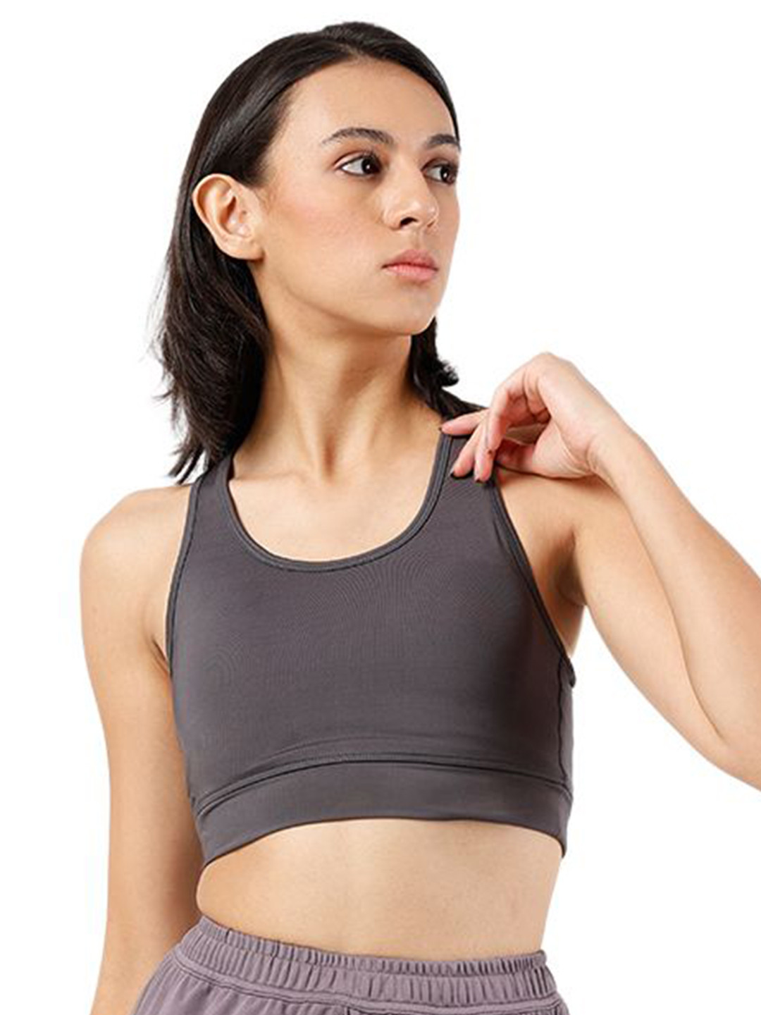 SG Half Coverage Non Padded All Day Comfort Workout Bra