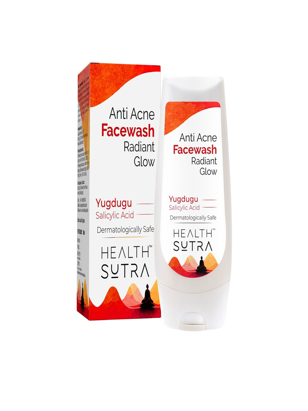 HEALTH SUTRA Anti Acne Face Wash With Yugdugu & Salicylic Acid - 100 ml