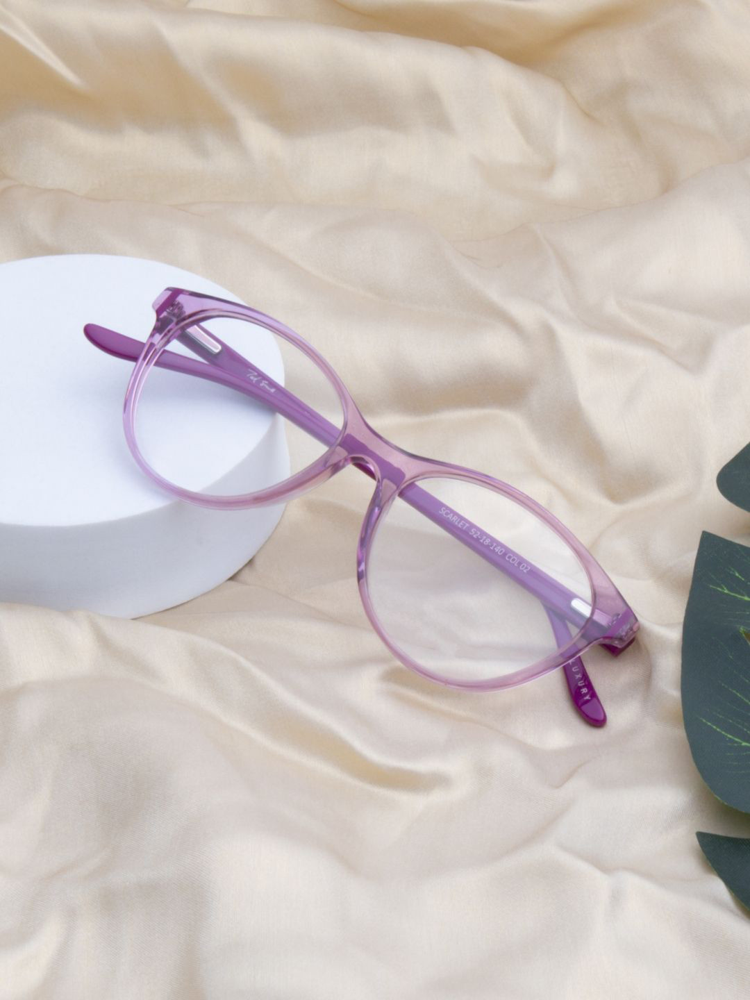 Ted Smith Women Pink Premium Acetate Full Rim Cat Eye Frames