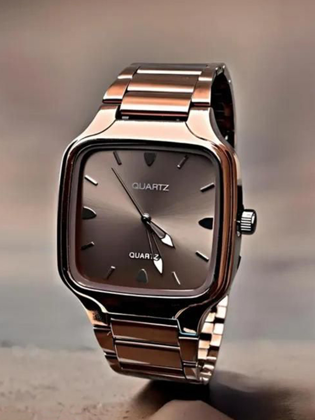 SWADESI STUFF Men Dial & Bracelet Style Straps Analogue Watch SDS 158 COPPER 2025