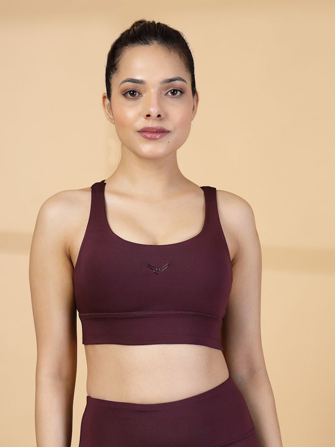 Invincible Women Yoga Training Strap Sports Bra