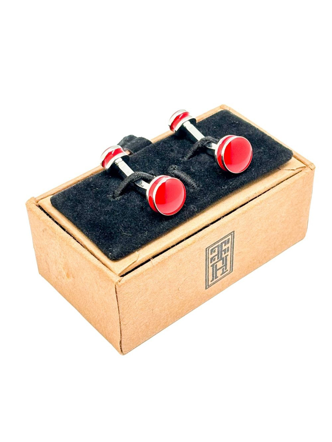 The Tie Hub Men Contemporary Double-Sided Button Cufflink