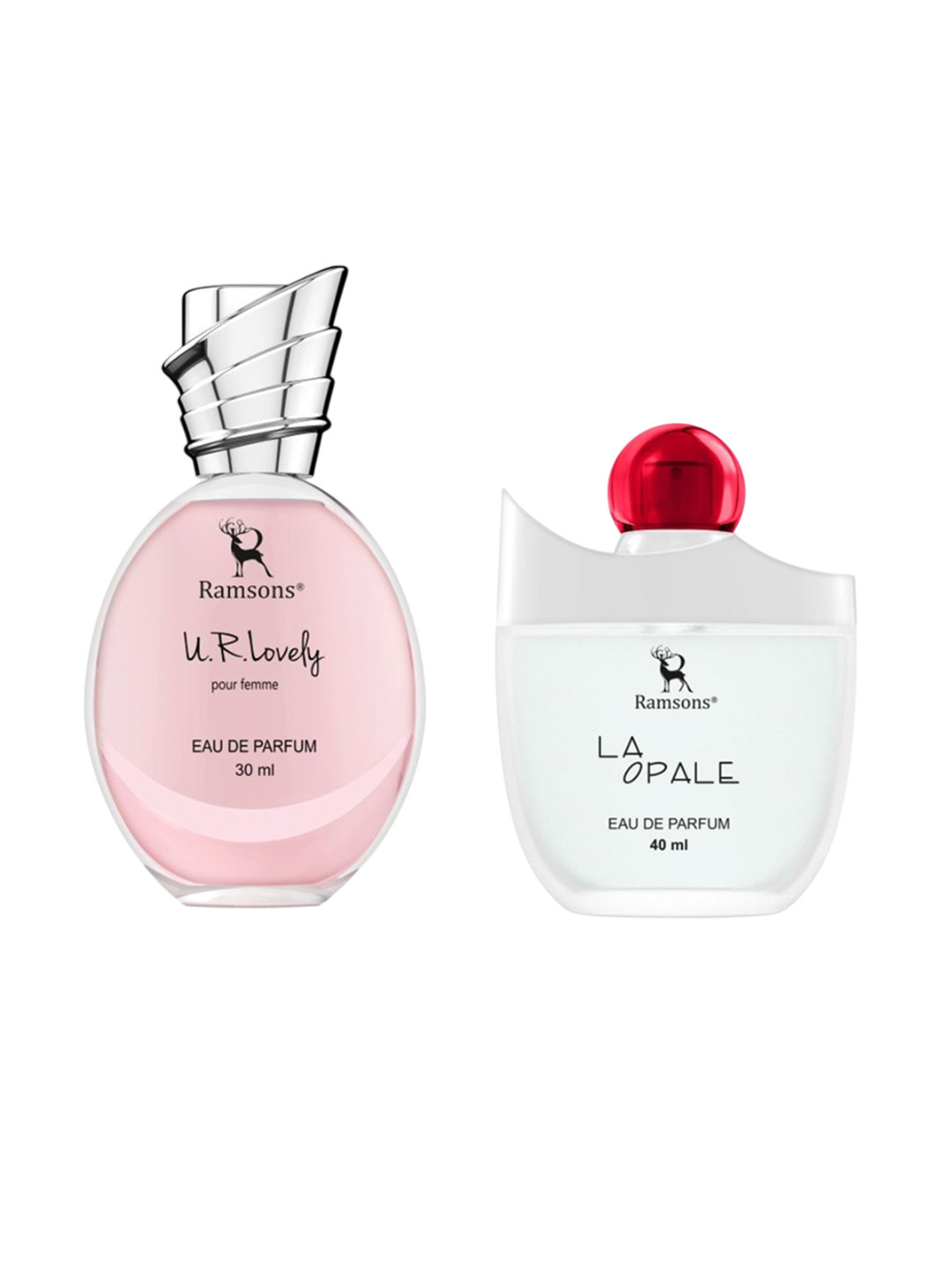 Ramsons Set of 2 U R Lovely Eau De Parfum - 30 ml & La Opale Eau De Parfum - 40 ml