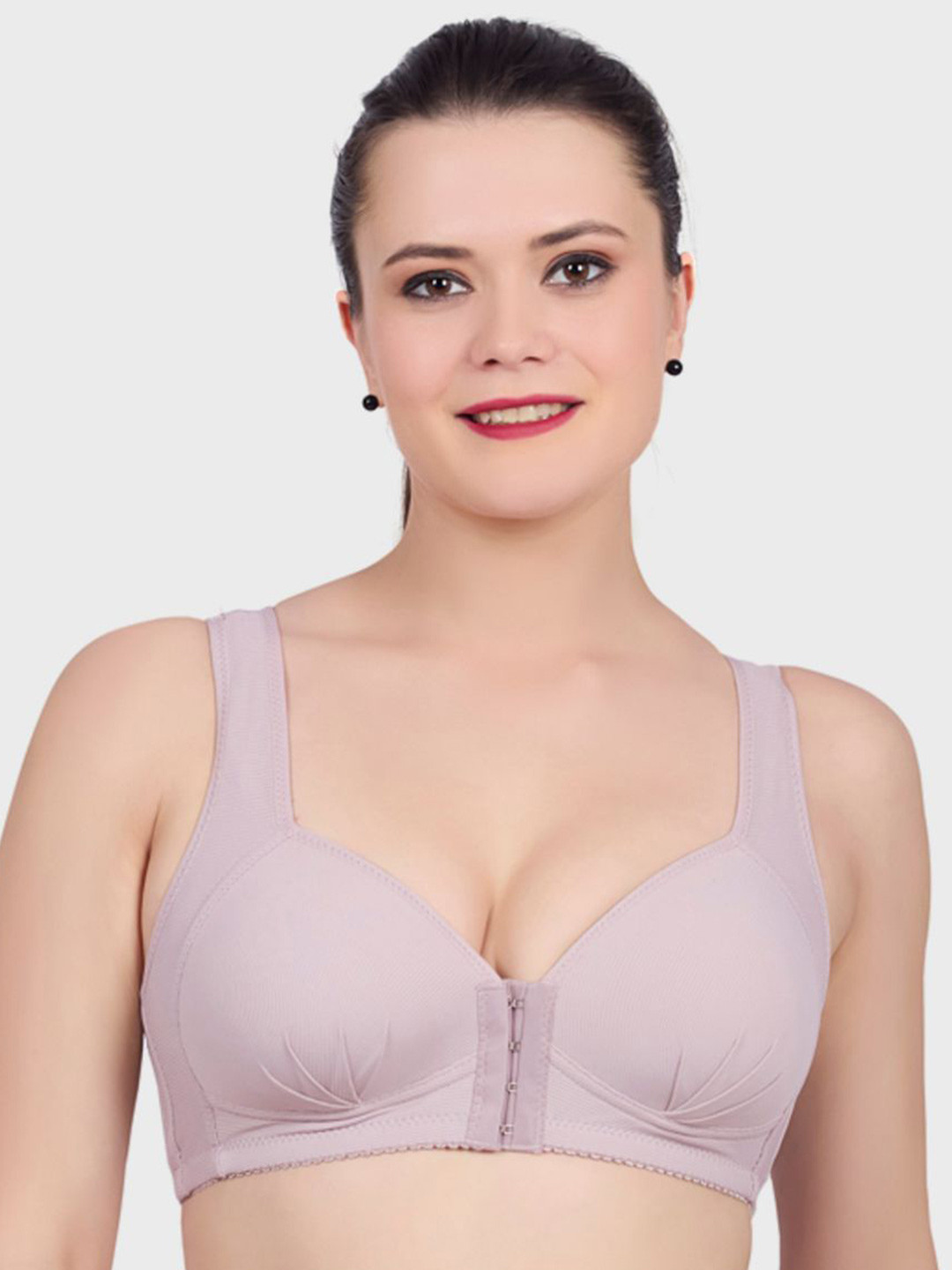 Luella Front Open Wire Free Soft Comfortable Everyday Wear Bra