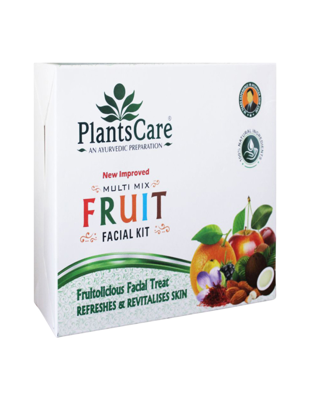 PlantsCare 5 Step Plants Care Multi Mix Fruit Facial Kit- 450 g