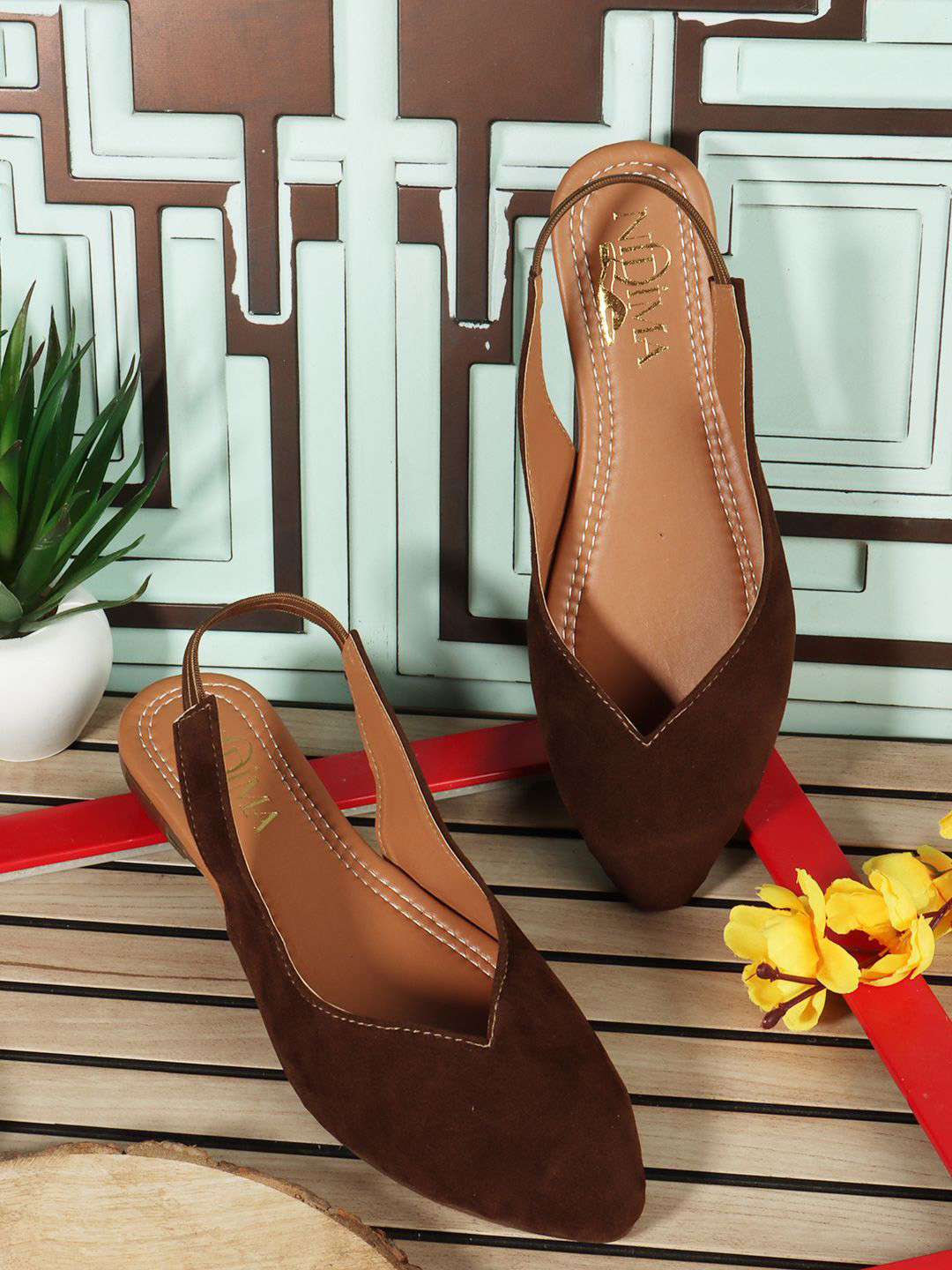 Nidima Women Mules Flats