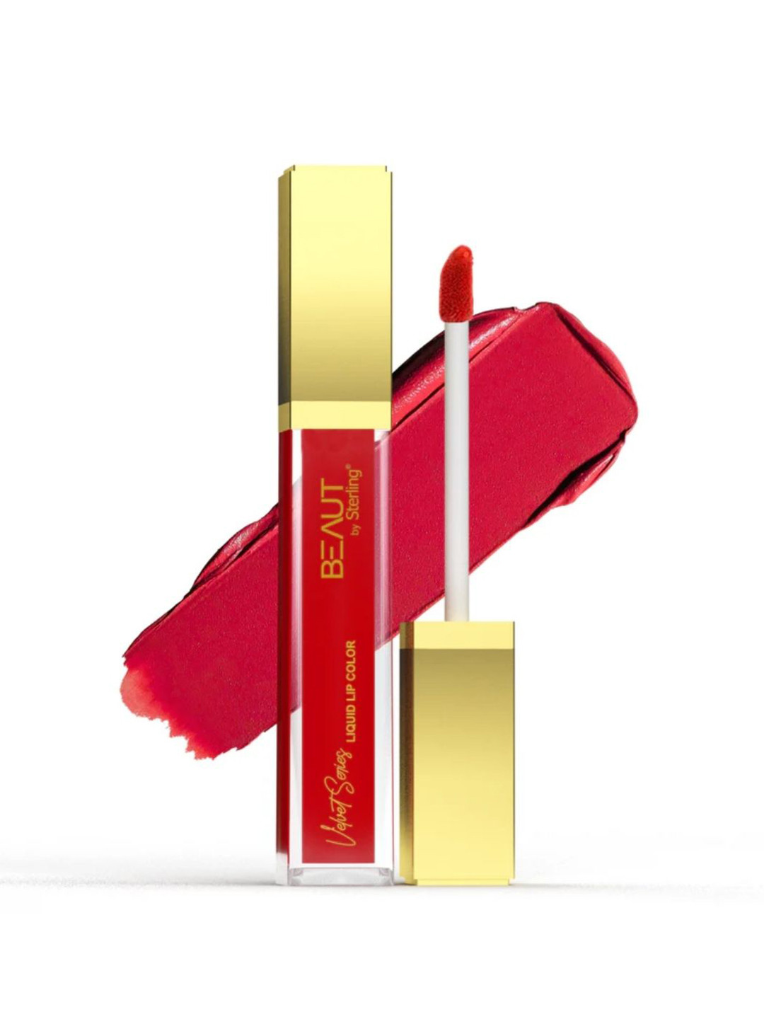 Beaut By Sterling Women Lip Colour Party Red Matte Smudge Proof & Transfer Proof 5ml