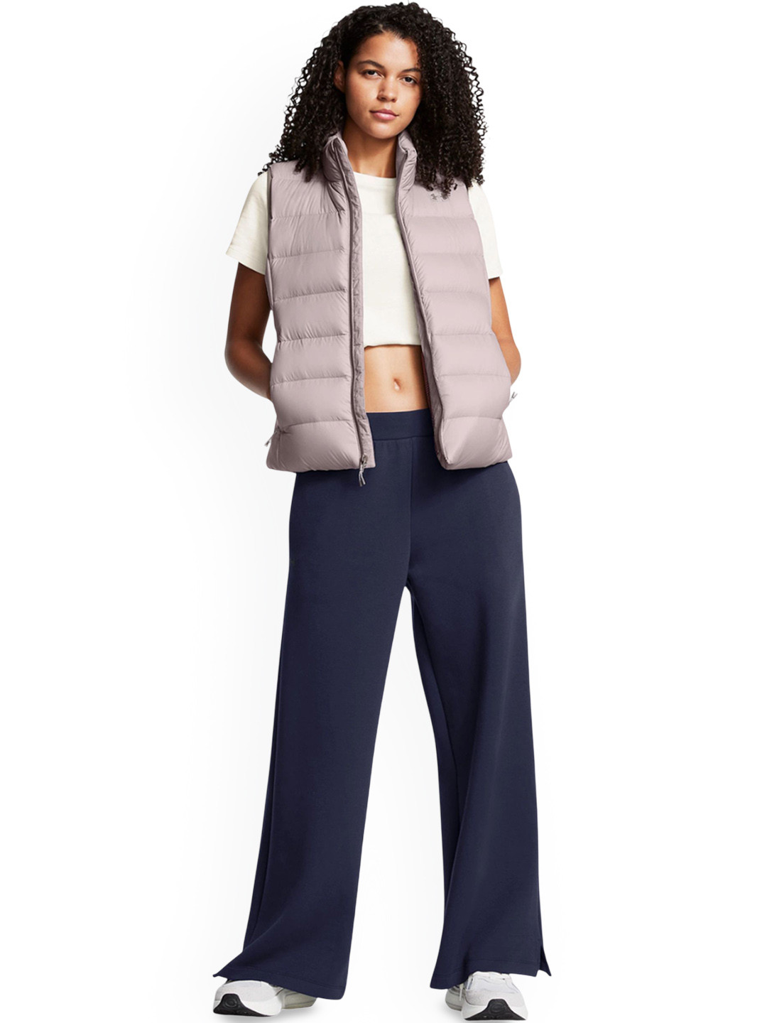 UNDER ARMOUR Women Solid Legend Down Vest Gilet Jacket