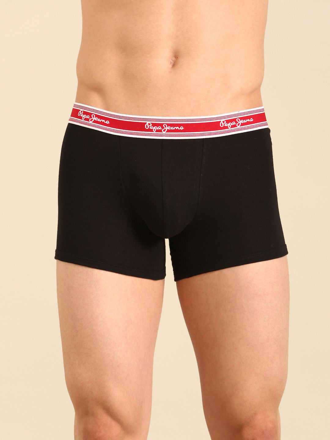 Pepe Jeans Men Odour-Free Outer Elastic Cotton Short Trunk 8904311386254