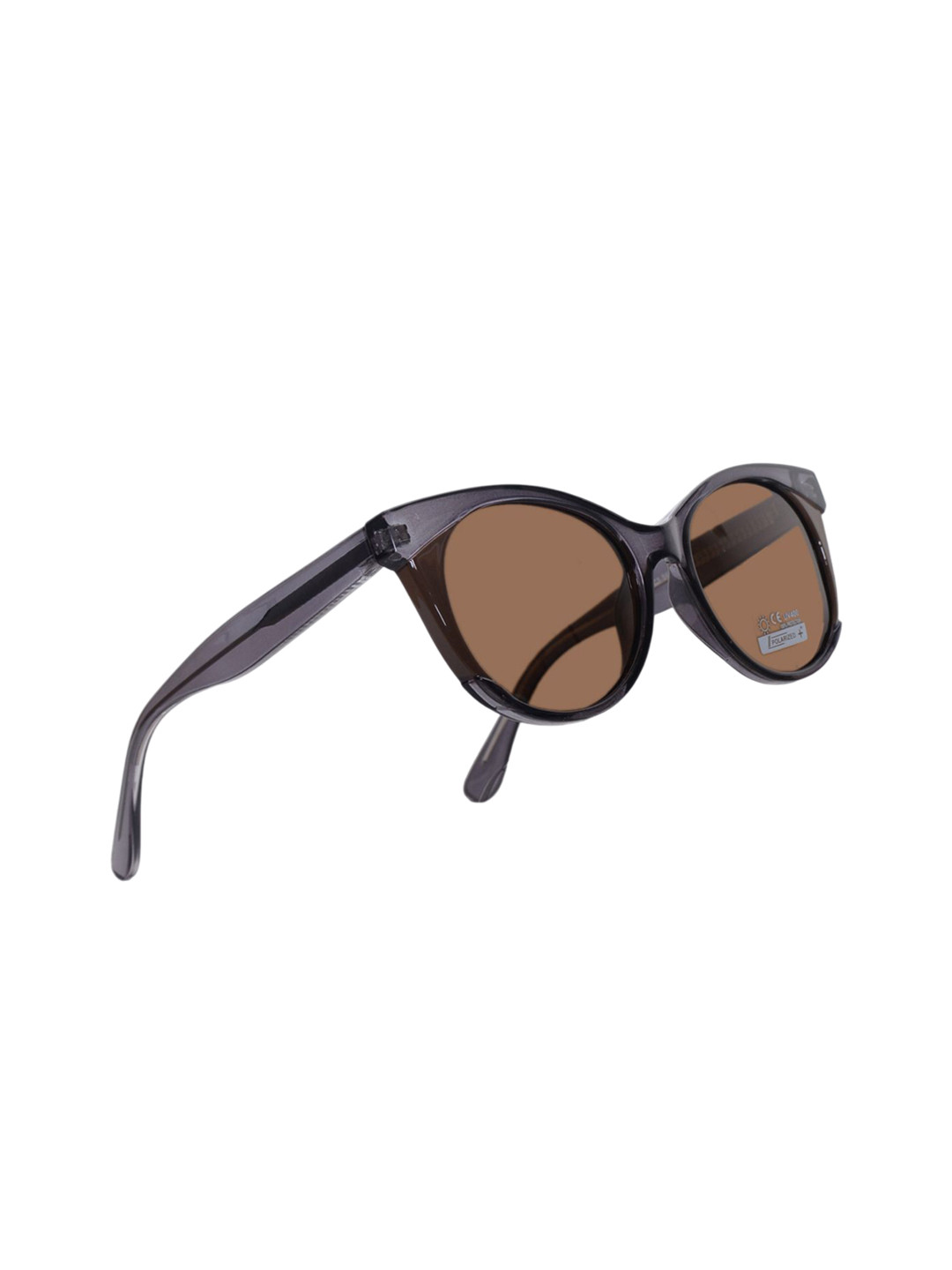JODYKOES Unisex Cateye Sunglasses with Polarised and UV Protected Lens JK-SG-66511-BROWN