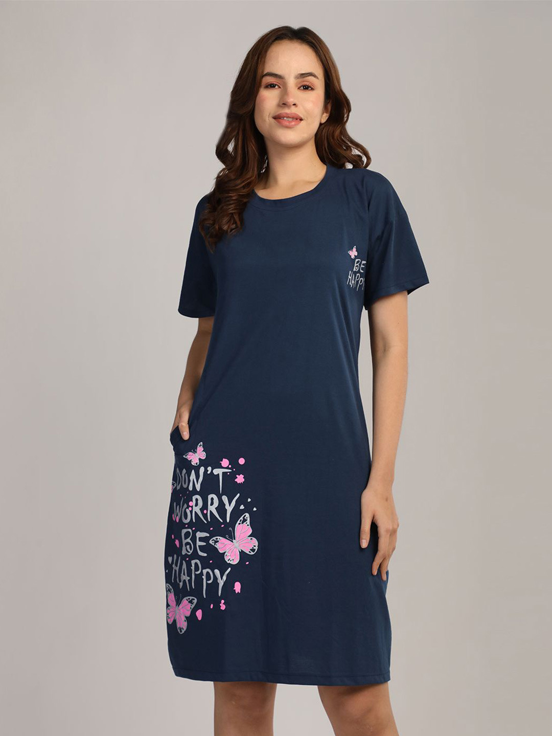 Duchess Women Printed Nightdress