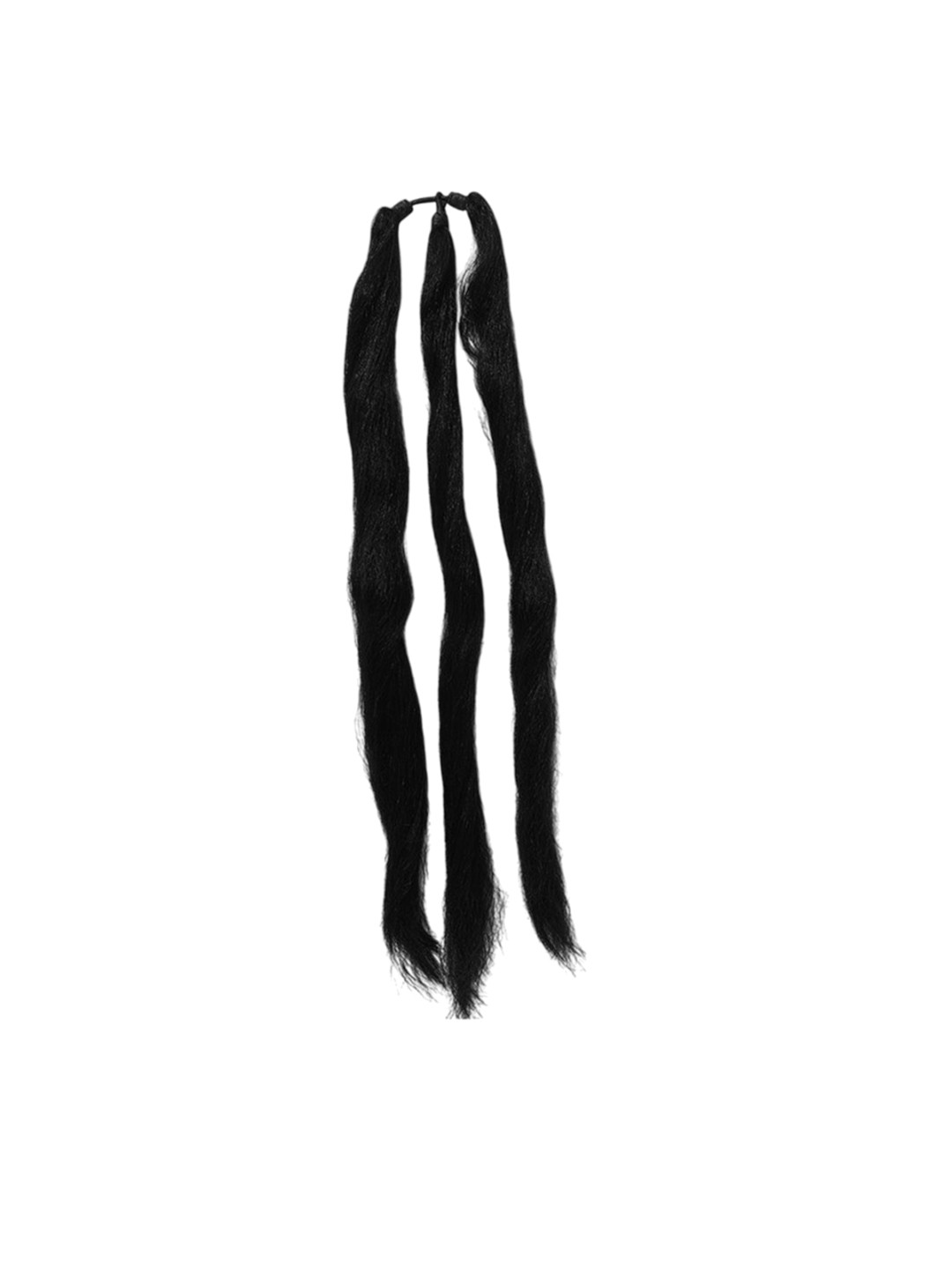 D-DIVINE Halo Straight Twist Hair Extension- Black- 28 Inch