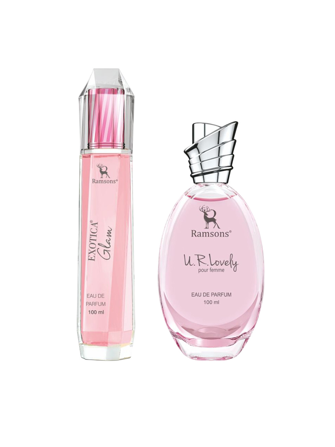 Ramsons Women Set of 2 Exotica Glam & U R Lovely Eau De Parfum - 100 ml Each