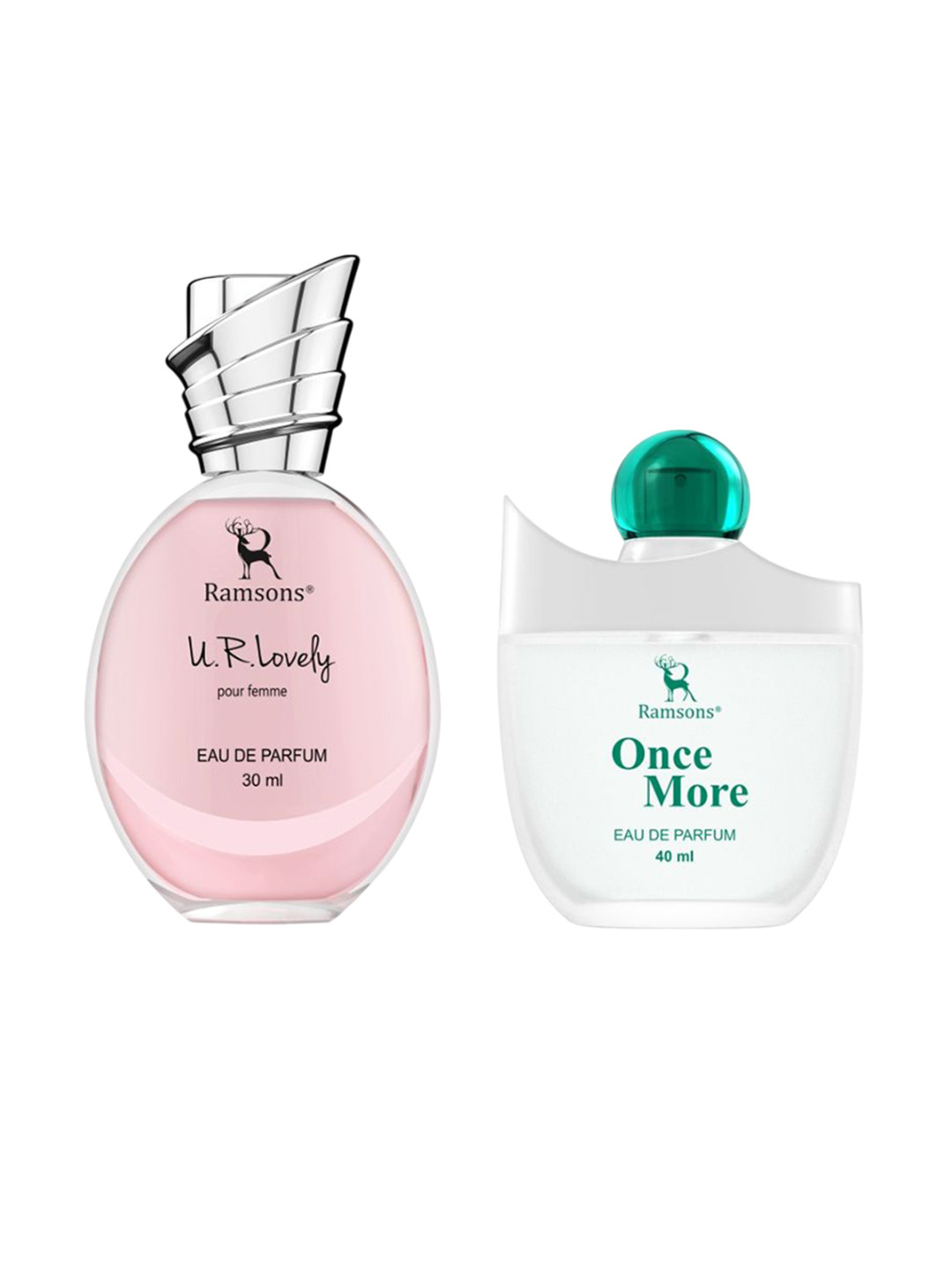 Ramsons Set Of 2 U R Lovely Eau De Parfum - 30 ml & Once More Eau De Parfum - 40 ml
