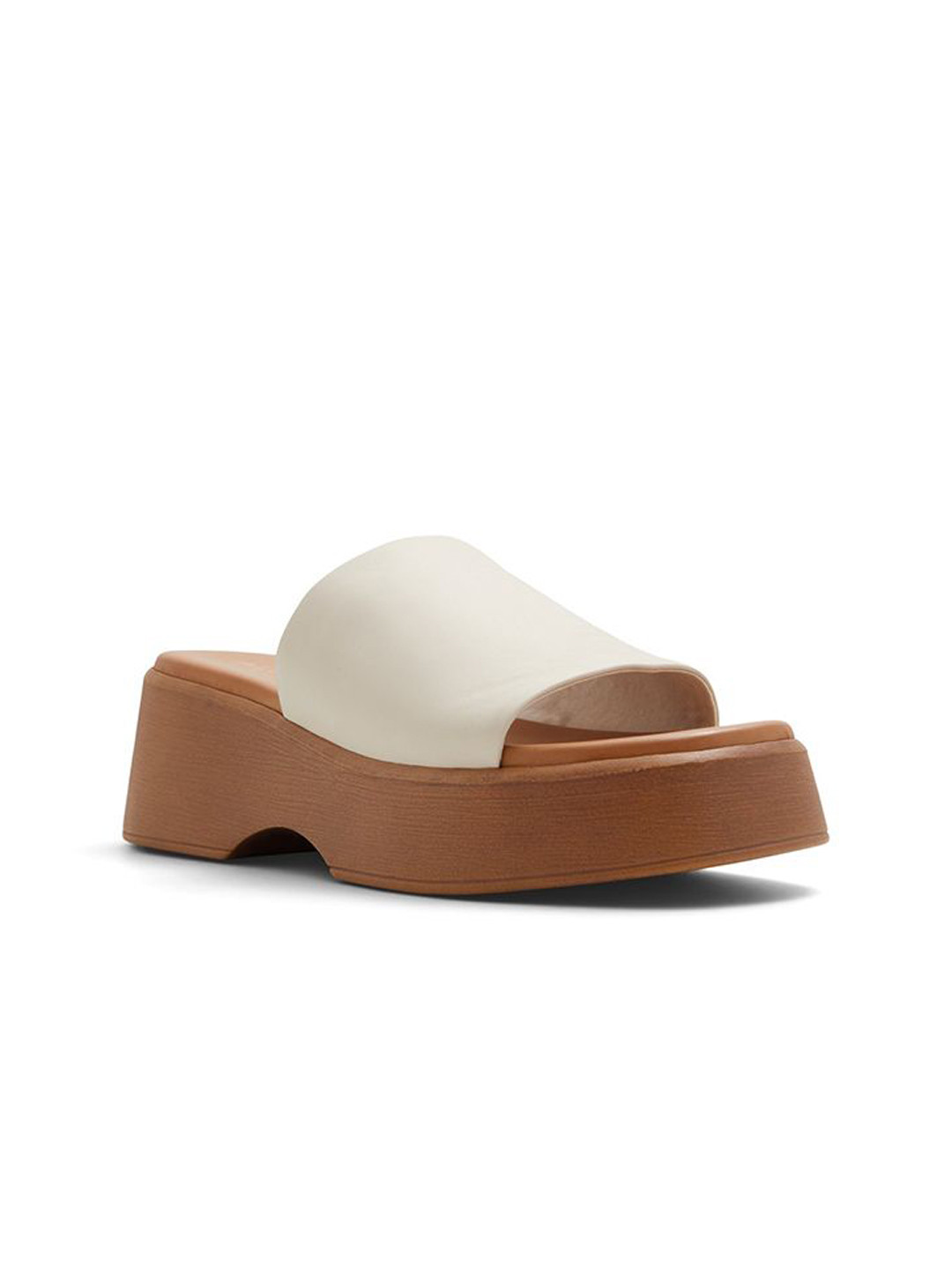 ALDO Leather Flatform Sandals