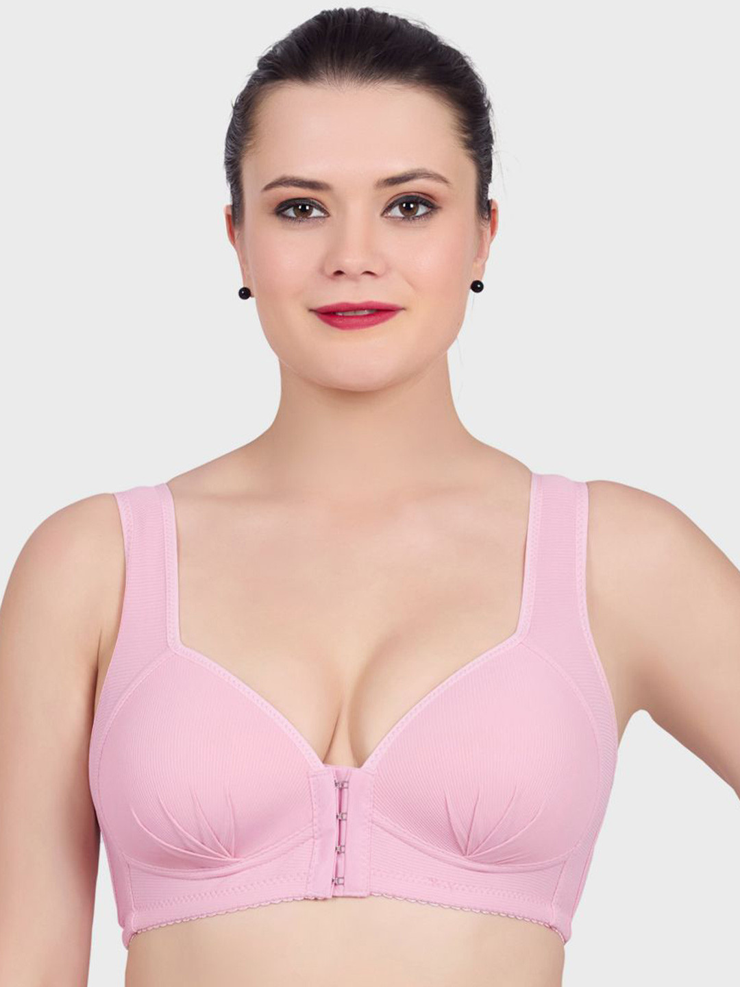 Luella Front Open Wire Free Soft Comfortable Everyday Wear Bra