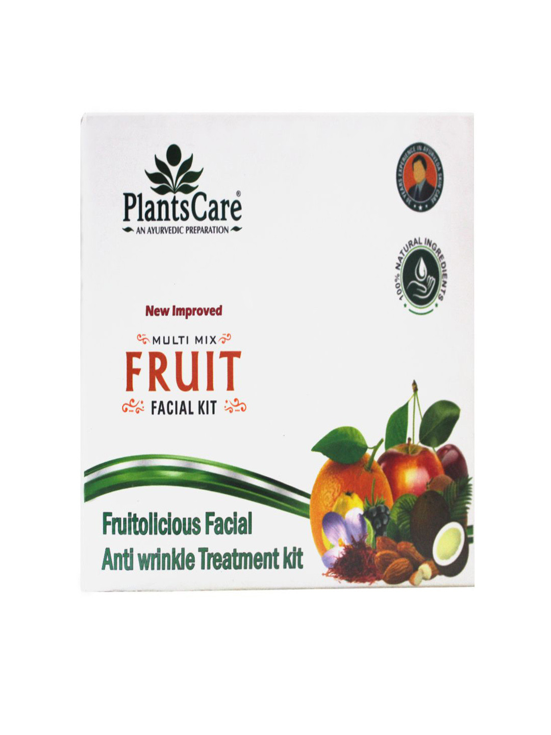 PlantsCare 5 Step Multi Mix Fruit Facial Kit- 100 g