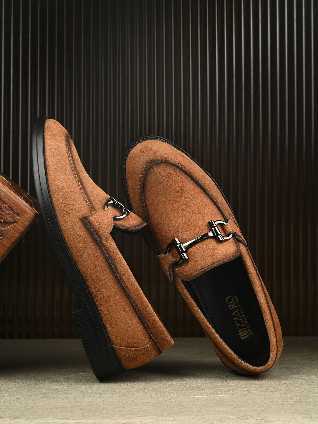 BIZZARO BZ007 Men Lightweight Slip-On Loafers