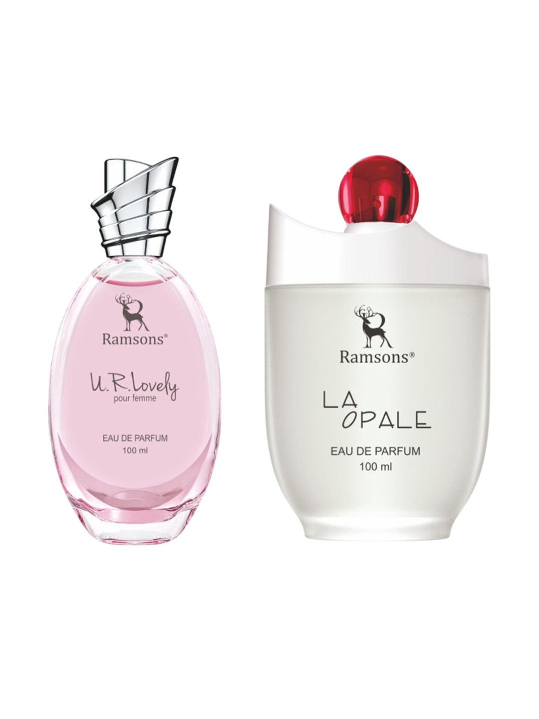 Ramsons Set Of 2 U R Lovely Eau De Parfum & La Opale Eau De Parfum - 100 ml Each