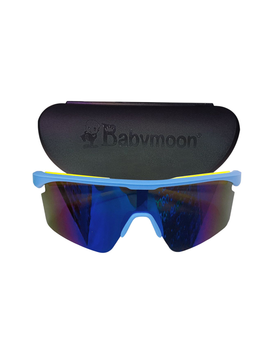 Babymoon Kids Sports Sunglasses with UV Protected Lens AC045B Sunglasses Mirror Sports