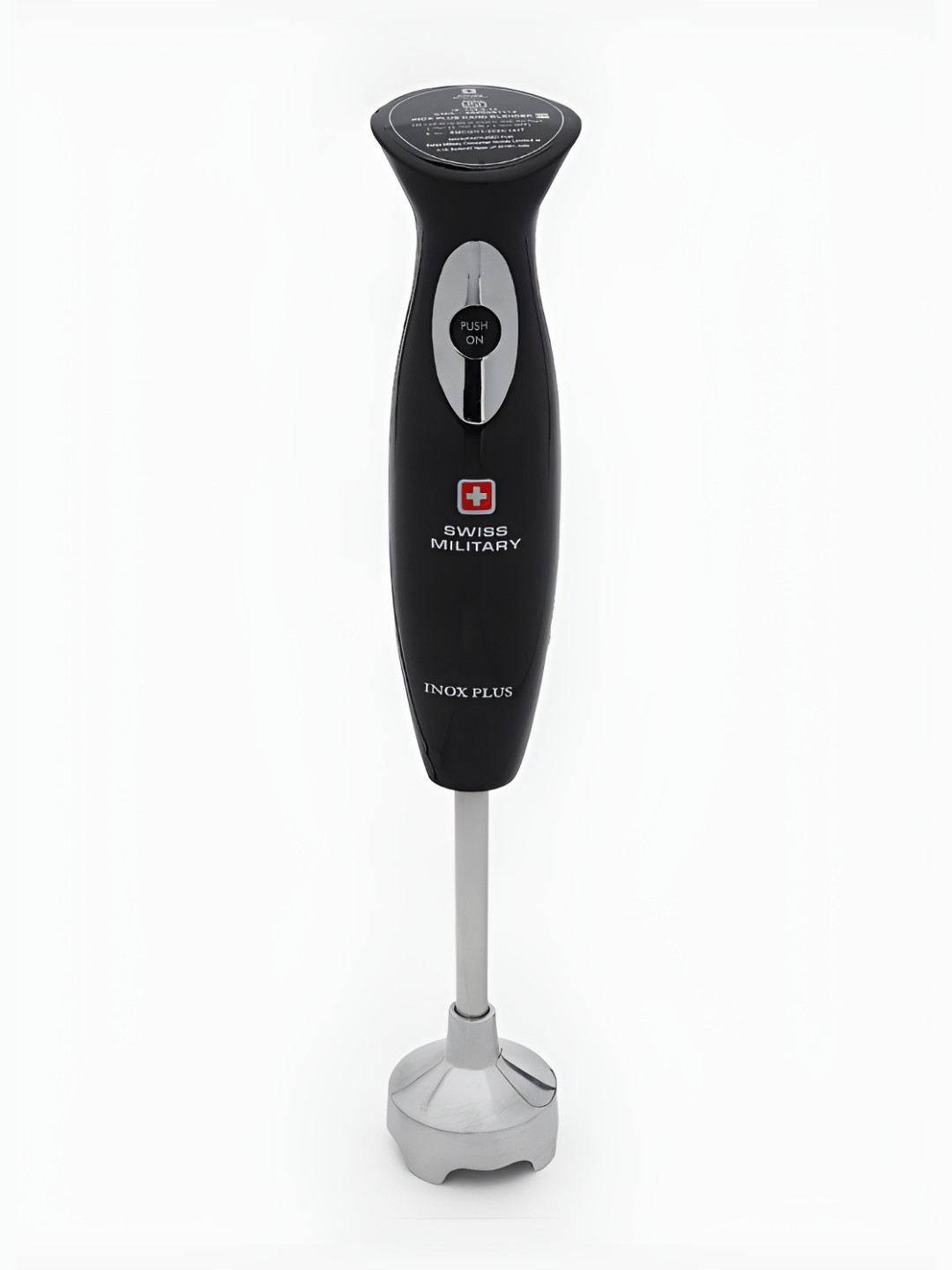 SWISS MILITARY Inox Plus Black Stainless Steel Auto Power-Cut Electrical Hand Blender