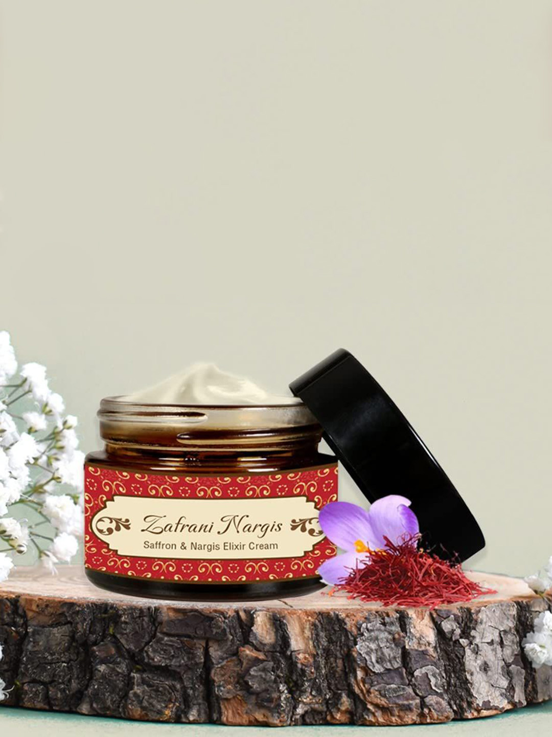 HERBS & GREENS Zafrani Nargis Saffron Elixir Cream - 50 g