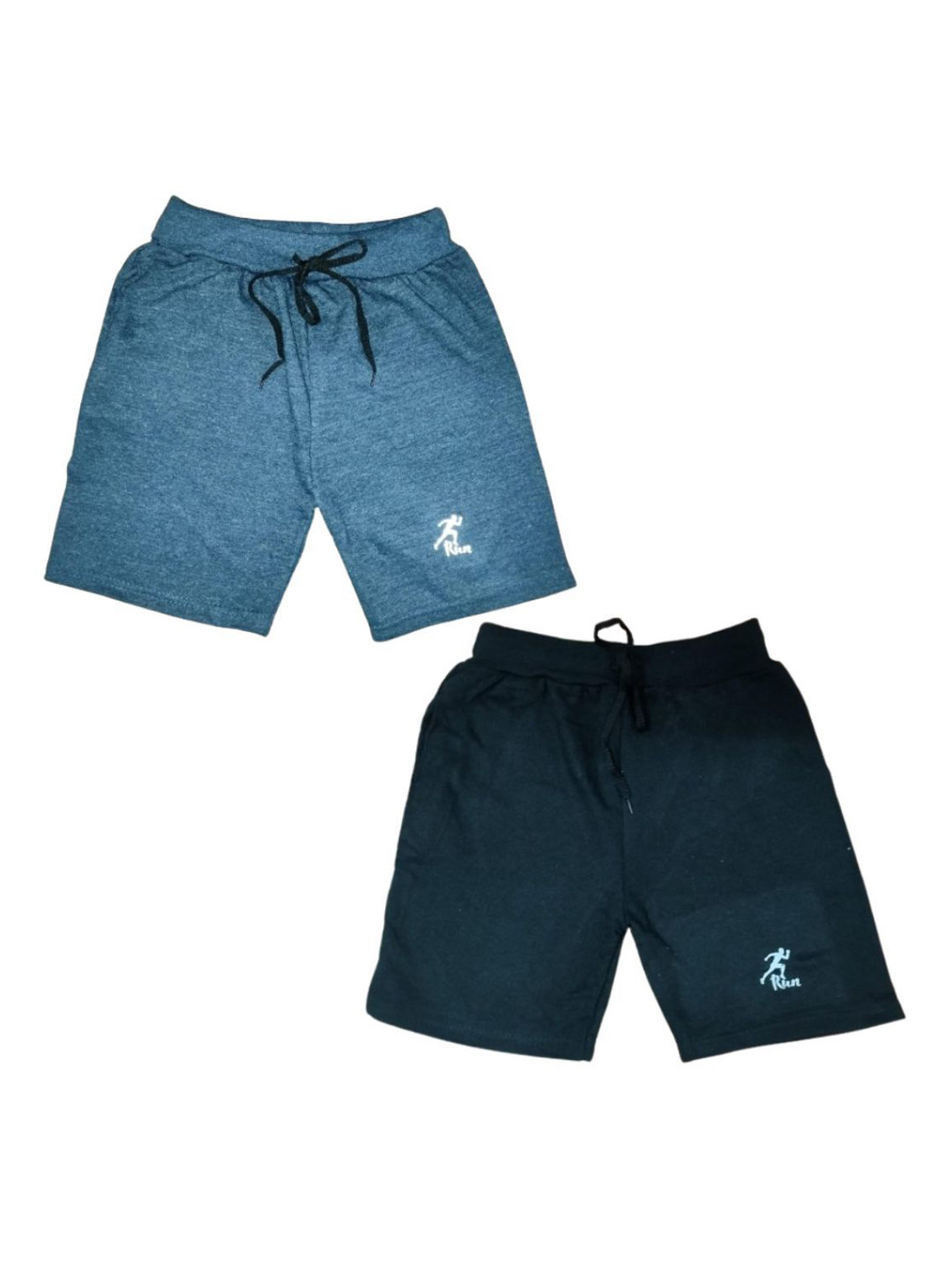 Shajiv Pack Of 2 Boys Relaxed Fit Mid-Rise Outdoor Shorts