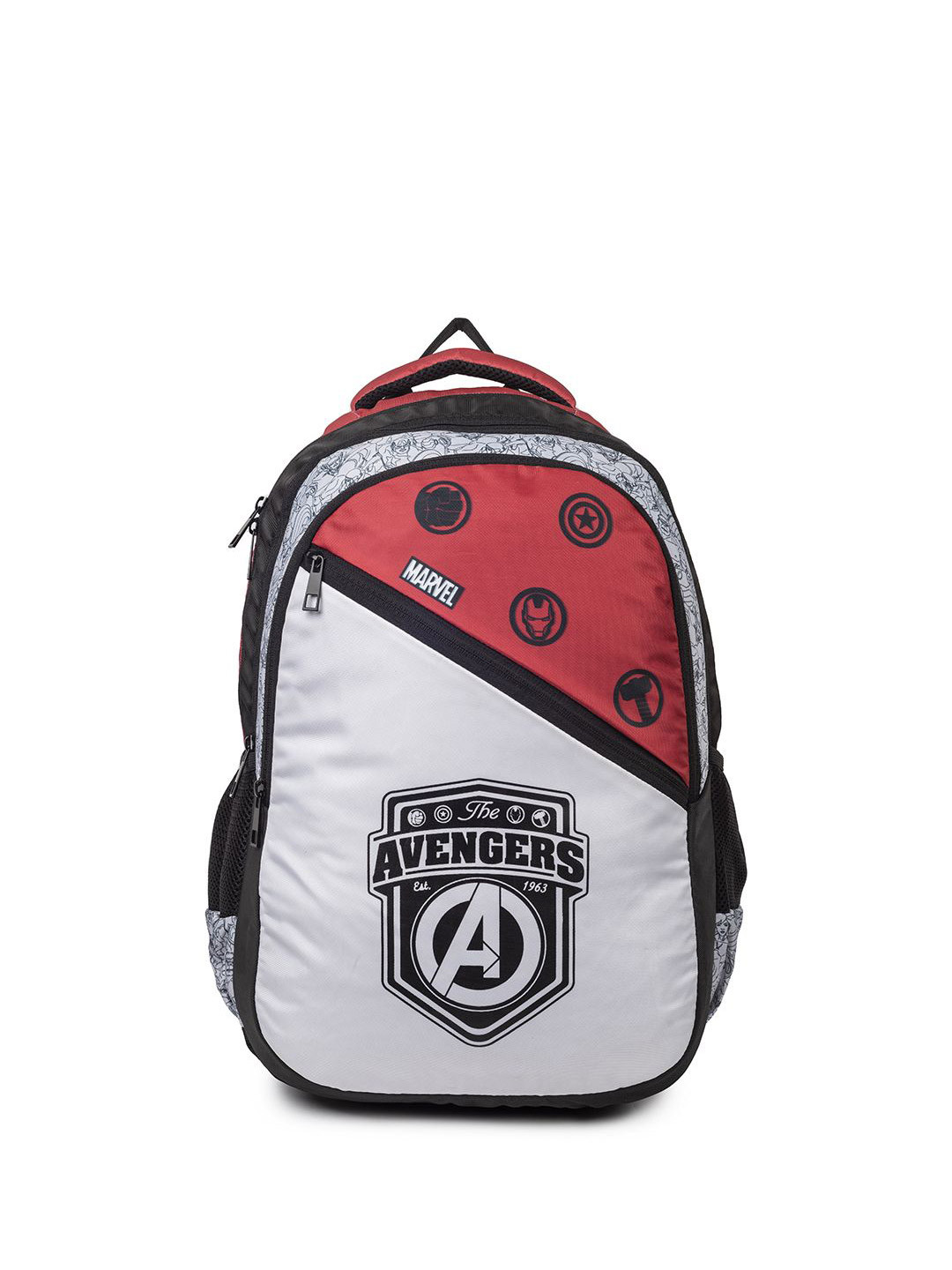Marvel Boy Graphic 2 Stash Pockets Padded and Non-Padded Haul Loop Backpack