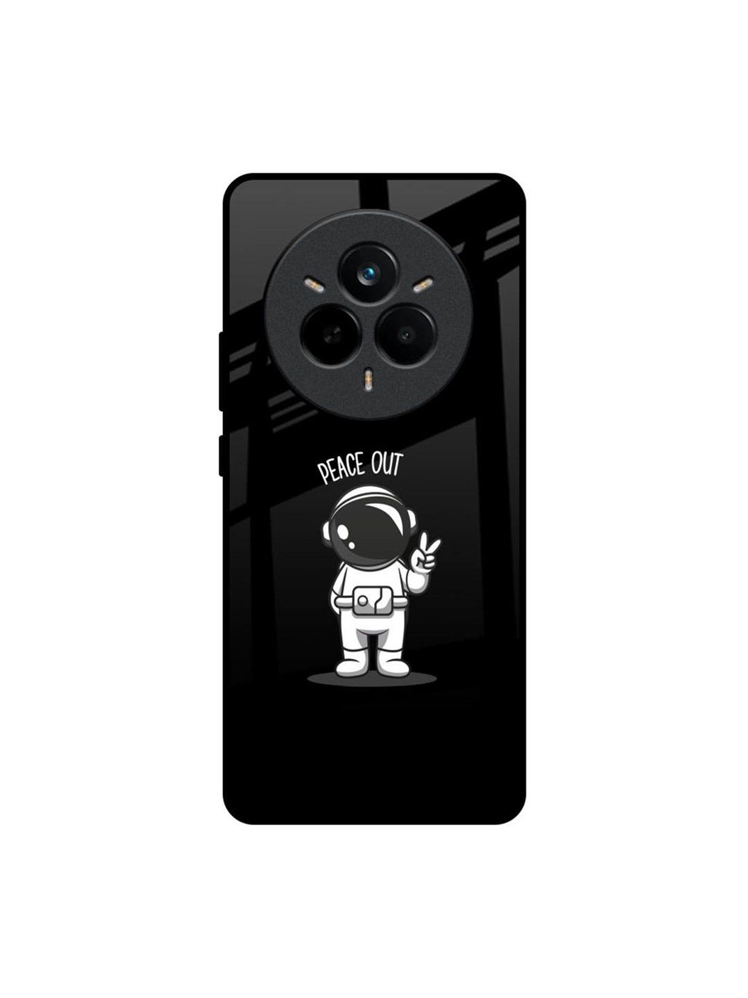 QRIOH Peace Out Astro Realme 14 Pro 5G Impact Resistant Back Case