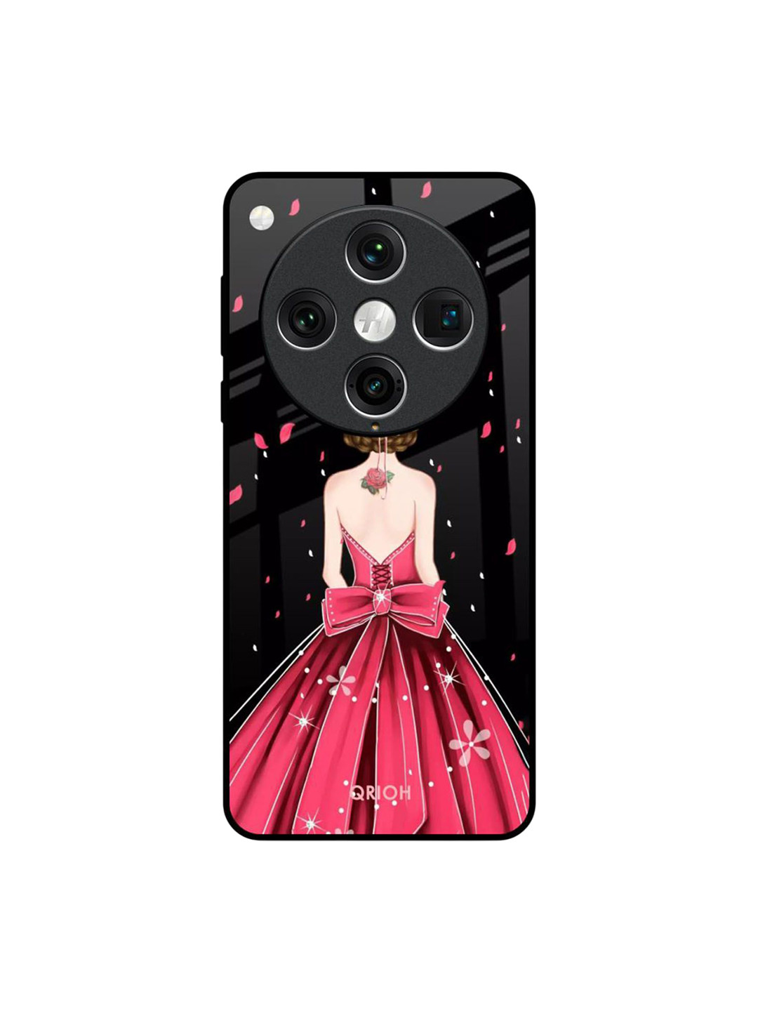 QRIOH Fashion Princess Oppo Find X8 Pro Impact Resistant Back Case