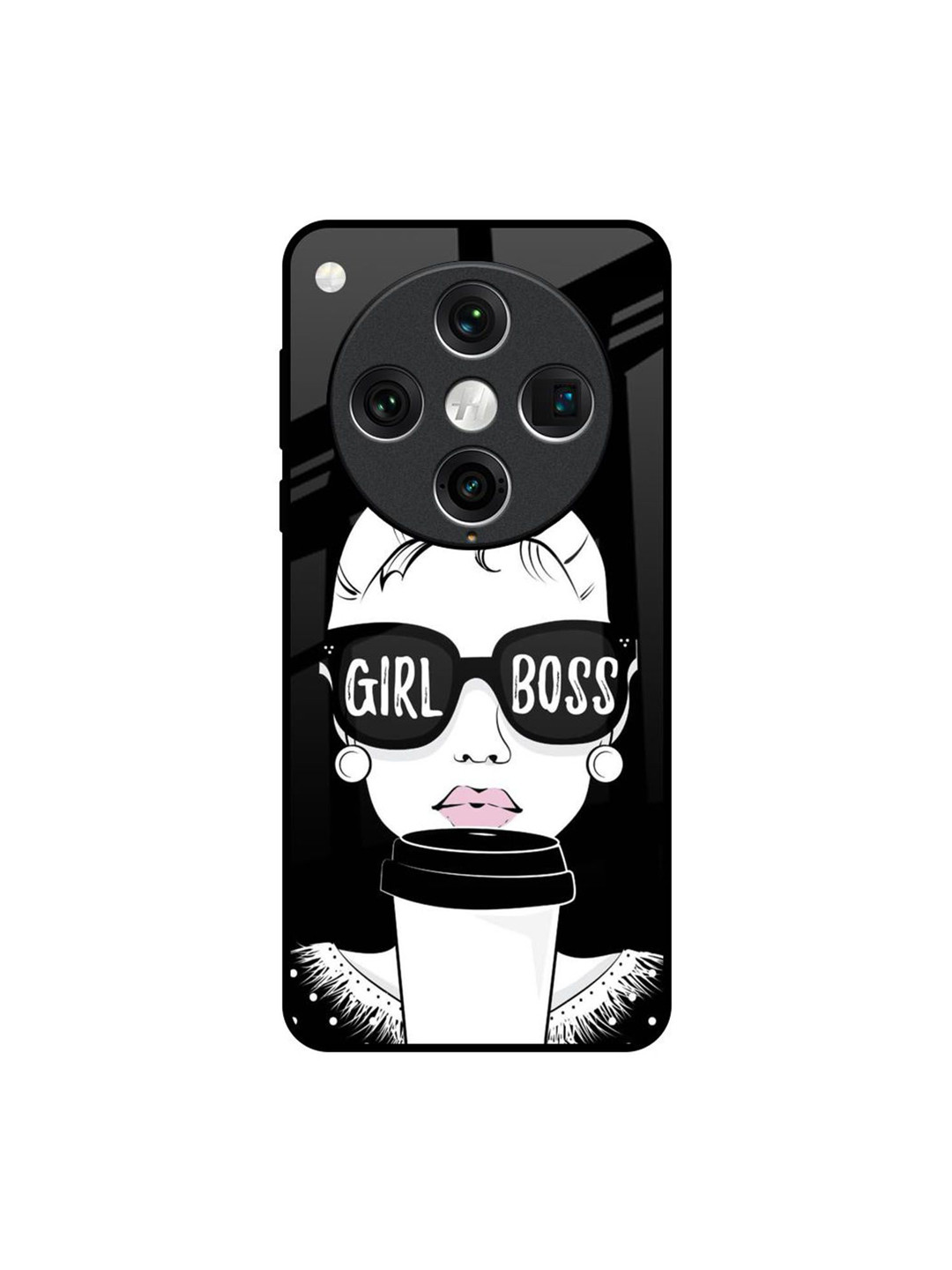 QRIOH Girl Boss Oppo Find X8 Pro Impact Resistant Back Case