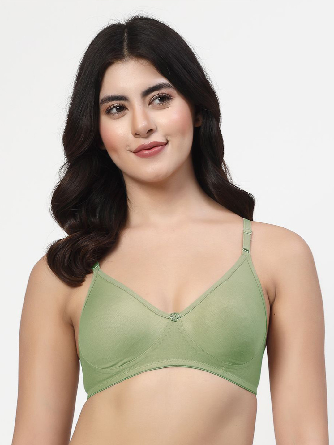 LILY Bra Full Coverage Seamless Non Padded T Shirt Bra