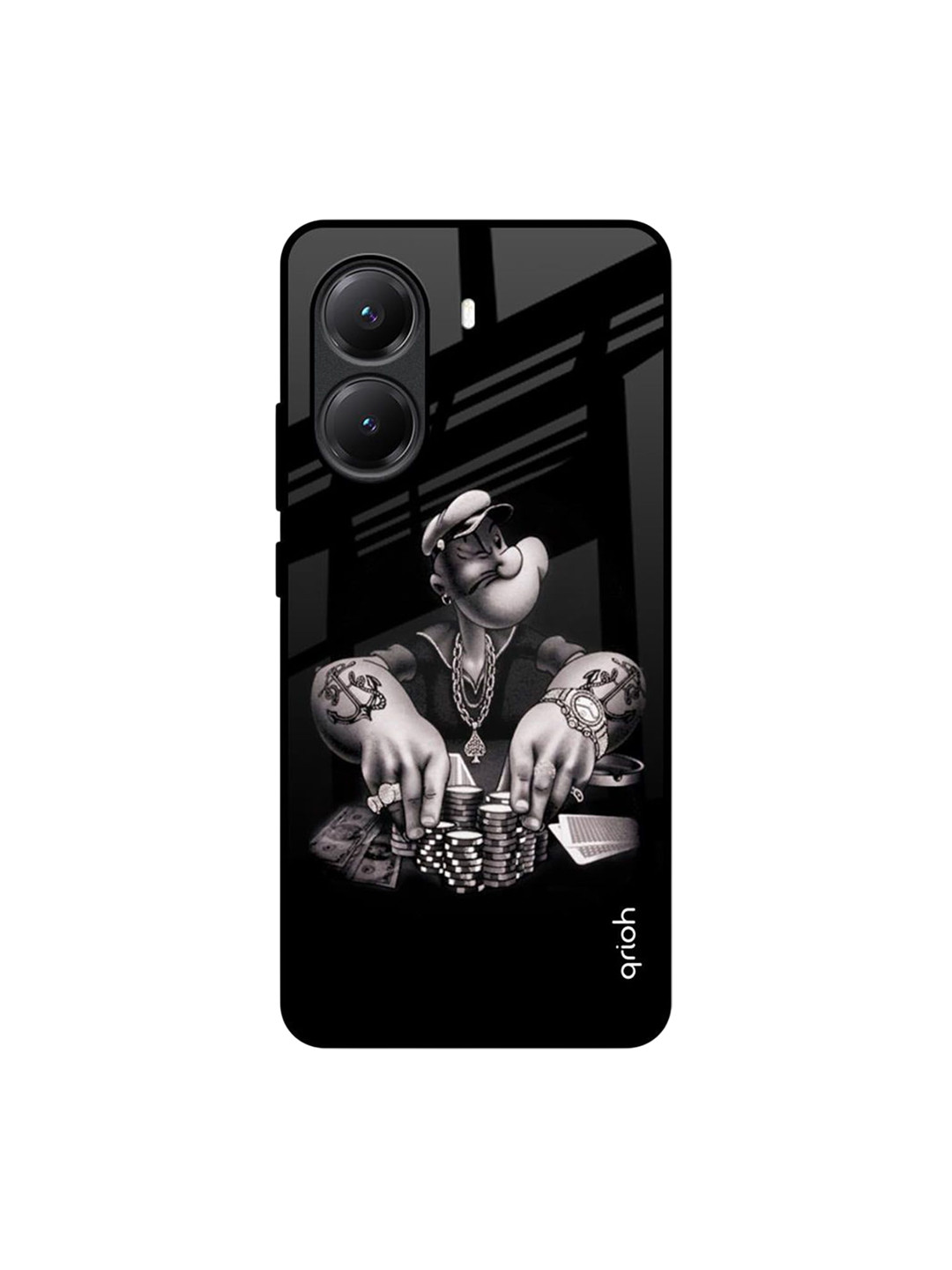 QRIOH Gambling Problem Poco X7 Pro 5G Impact Resistant Back Case