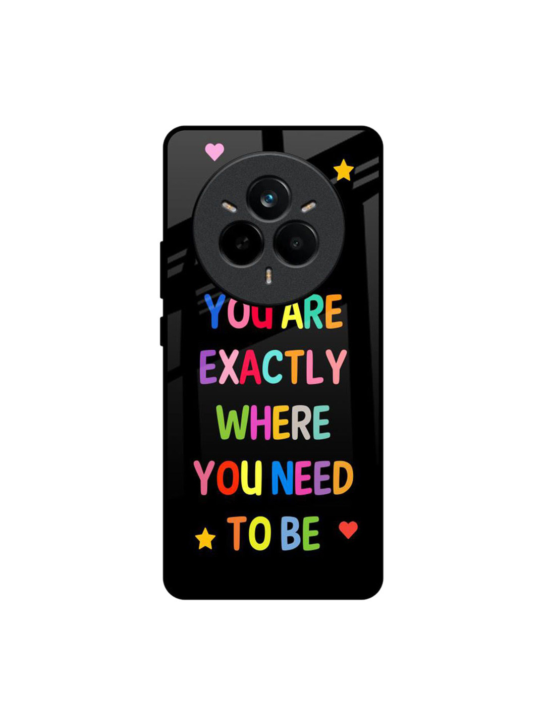 QRIOH Magical Words Realme 14 Pro 5G Impact Resistant Back Case