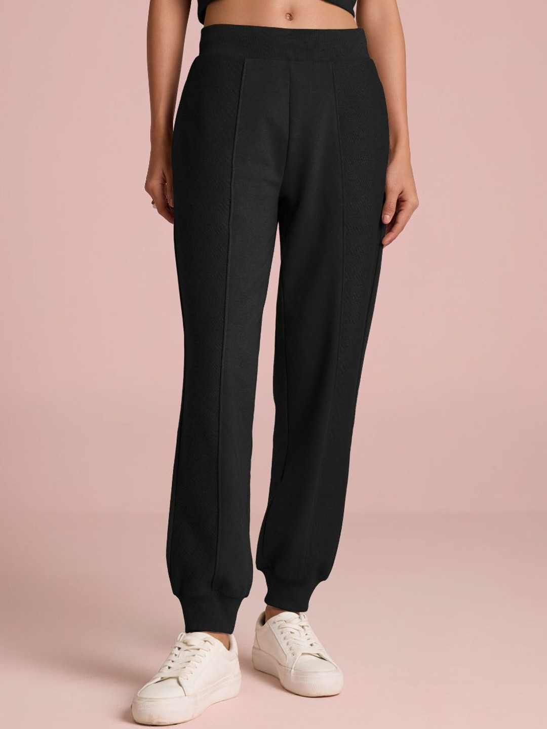 Muvazo Women Aeris Panel Cotton Joggers