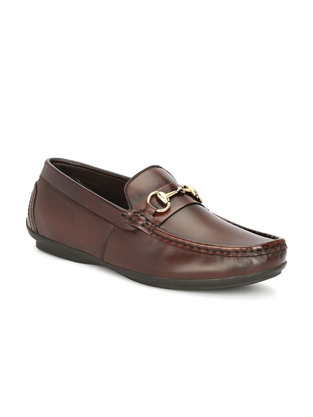 CALPASINO Men Horsebit Loafers