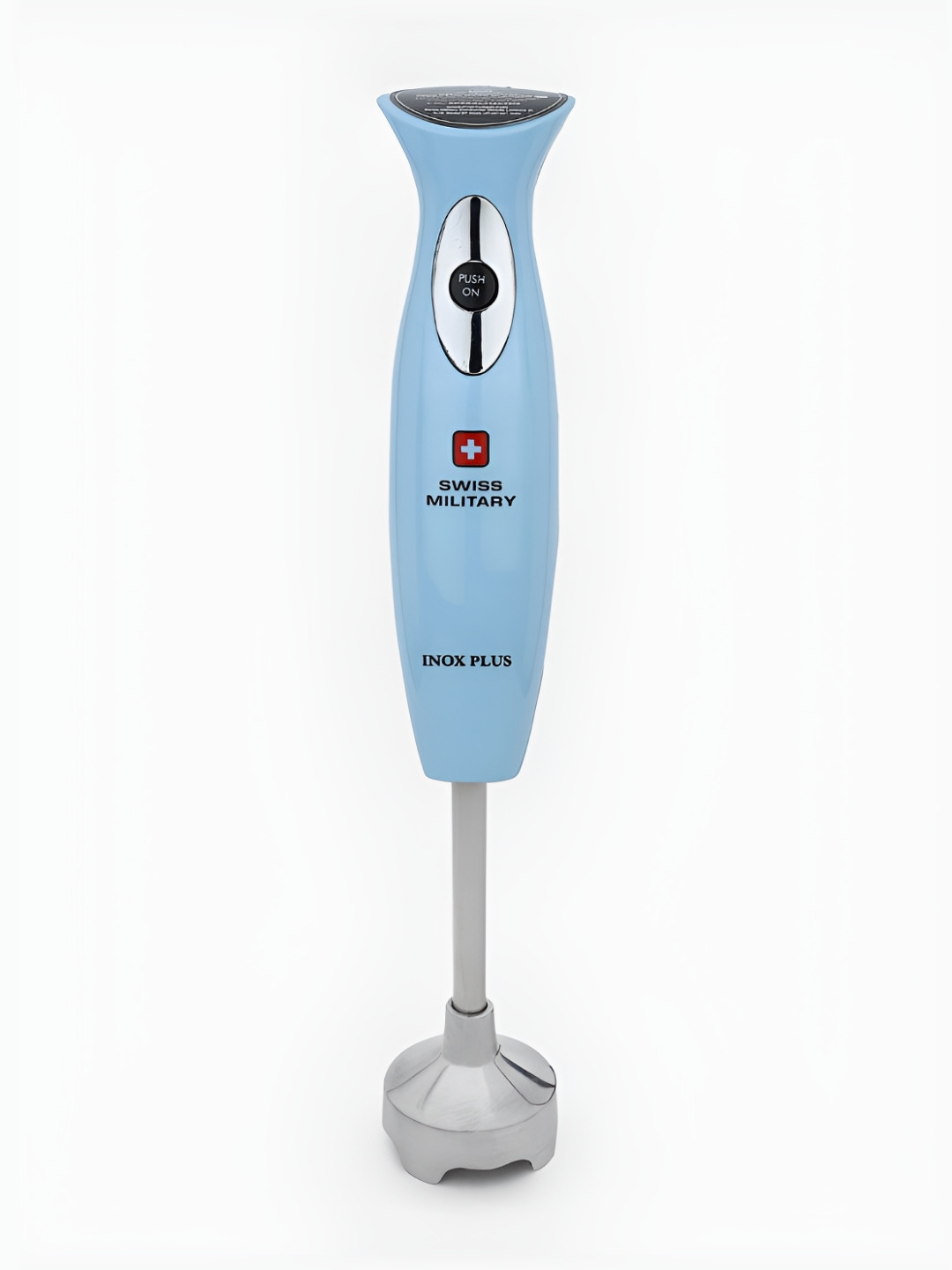 SWISS MILITARY Inox Plus Blue & Black Stainless Steel Auto Power-Cut Hand Blender