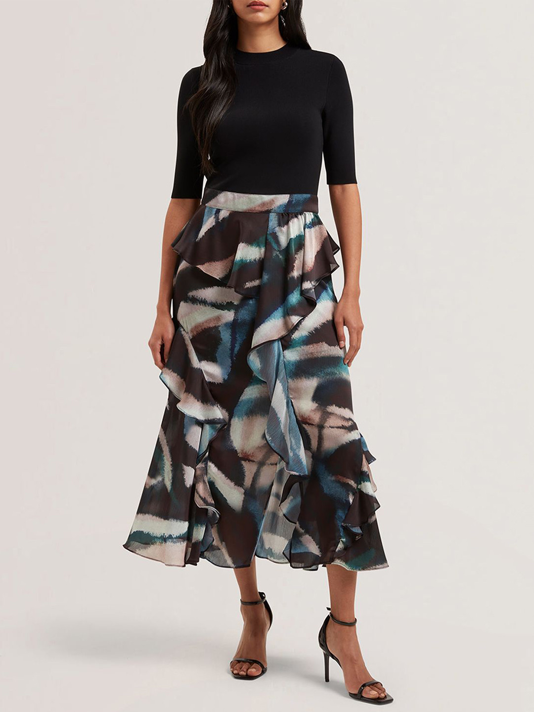 Ted Baker Women Printed Maxi Midi Dress