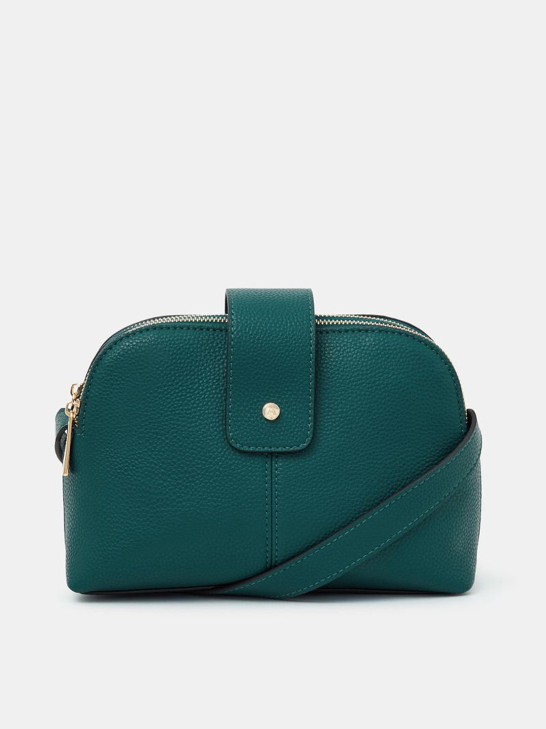 Accessorize Women Double-Zip Sling Bag