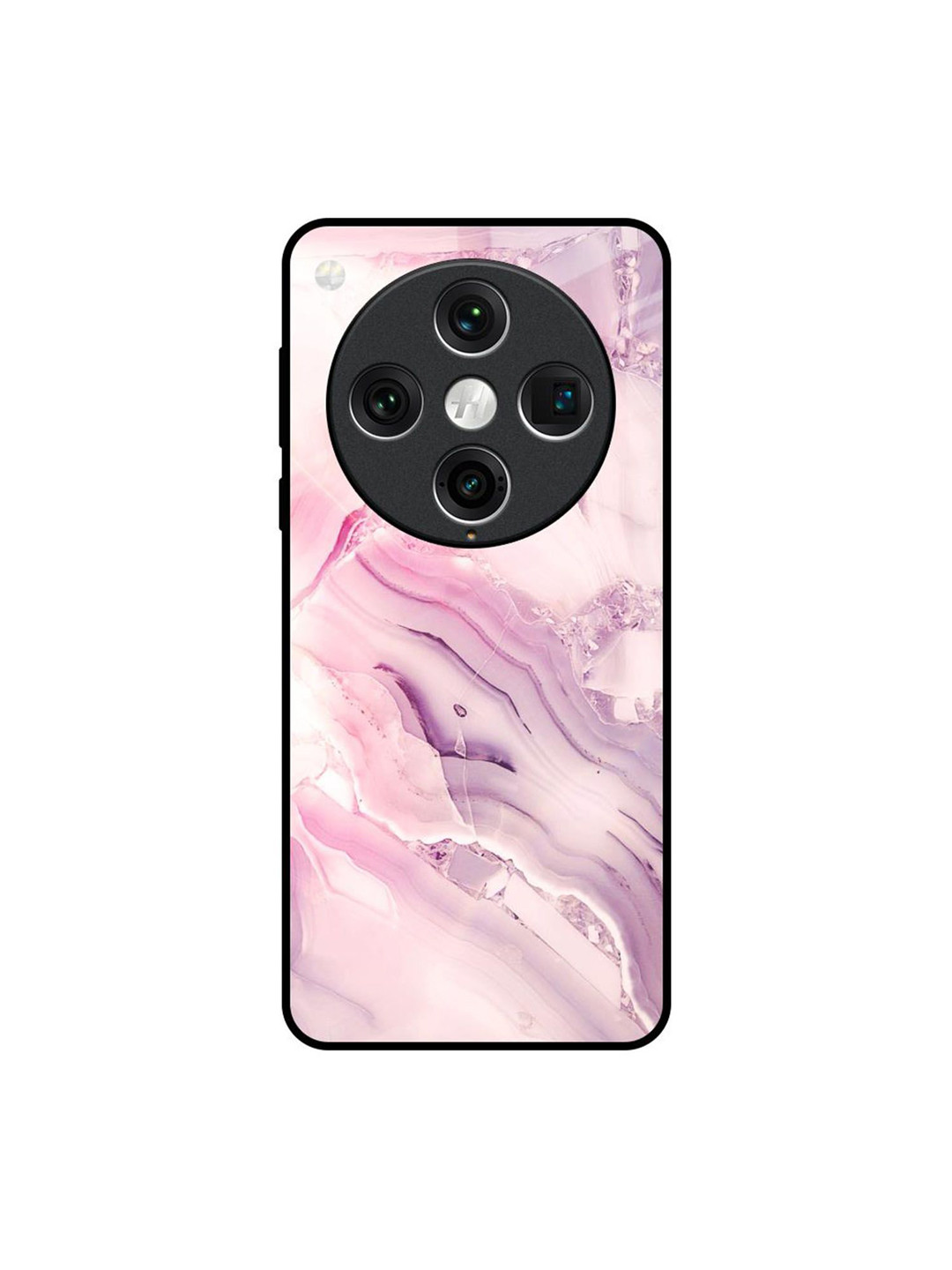 QRIOH Diamond Pink Gradient Oppo Find X8 Pro Impact Resistant Back Case